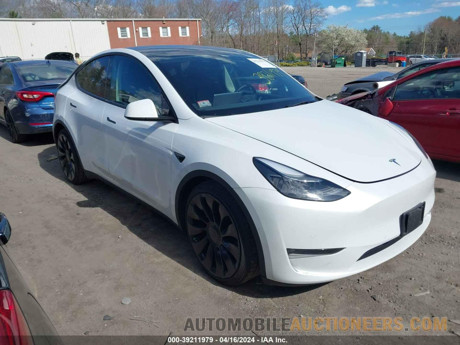 7SAYGDEF6NF457457 TESLA MODEL Y 2022