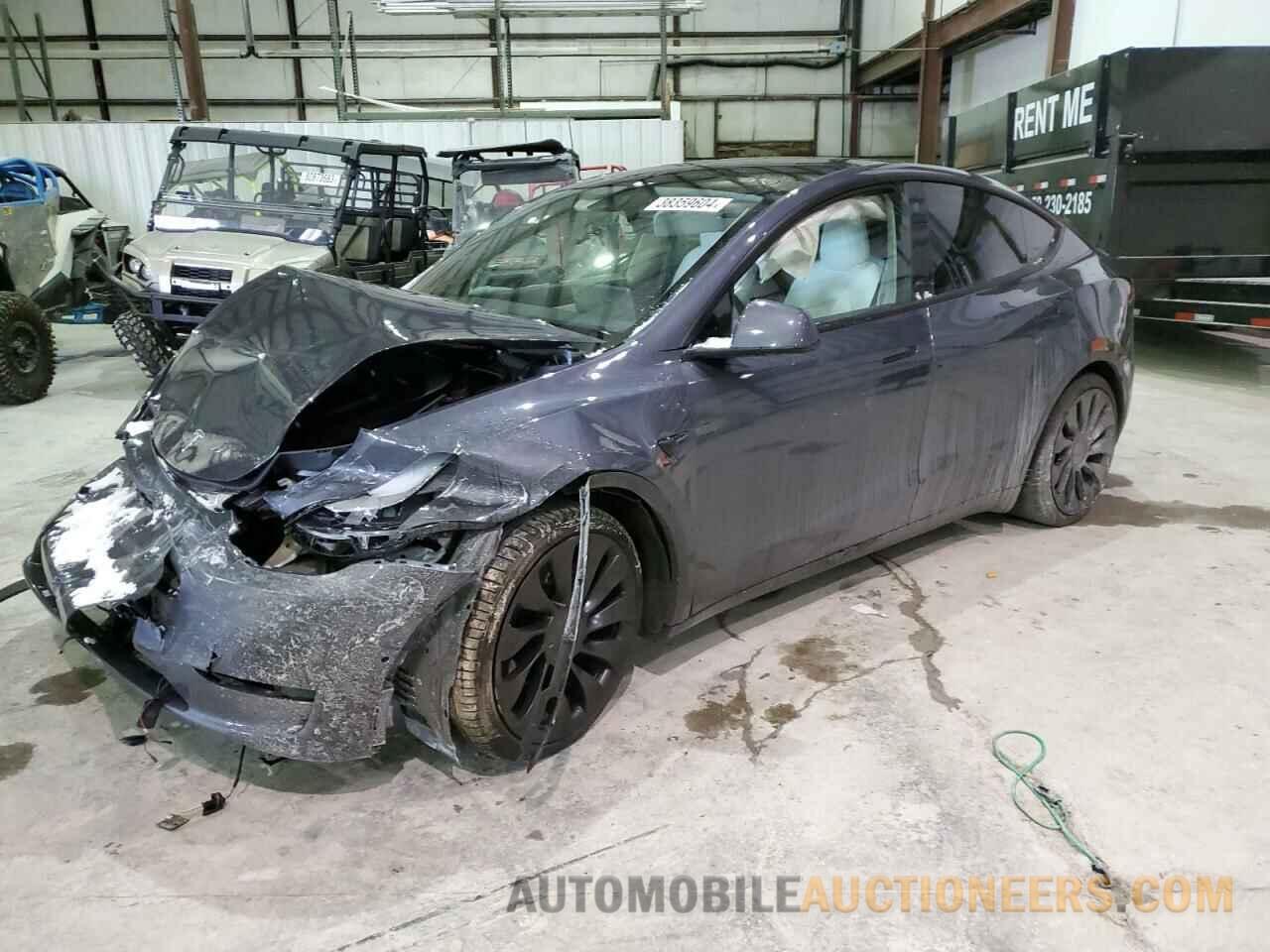 7SAYGDEF6NF459595 TESLA MODEL Y 2022