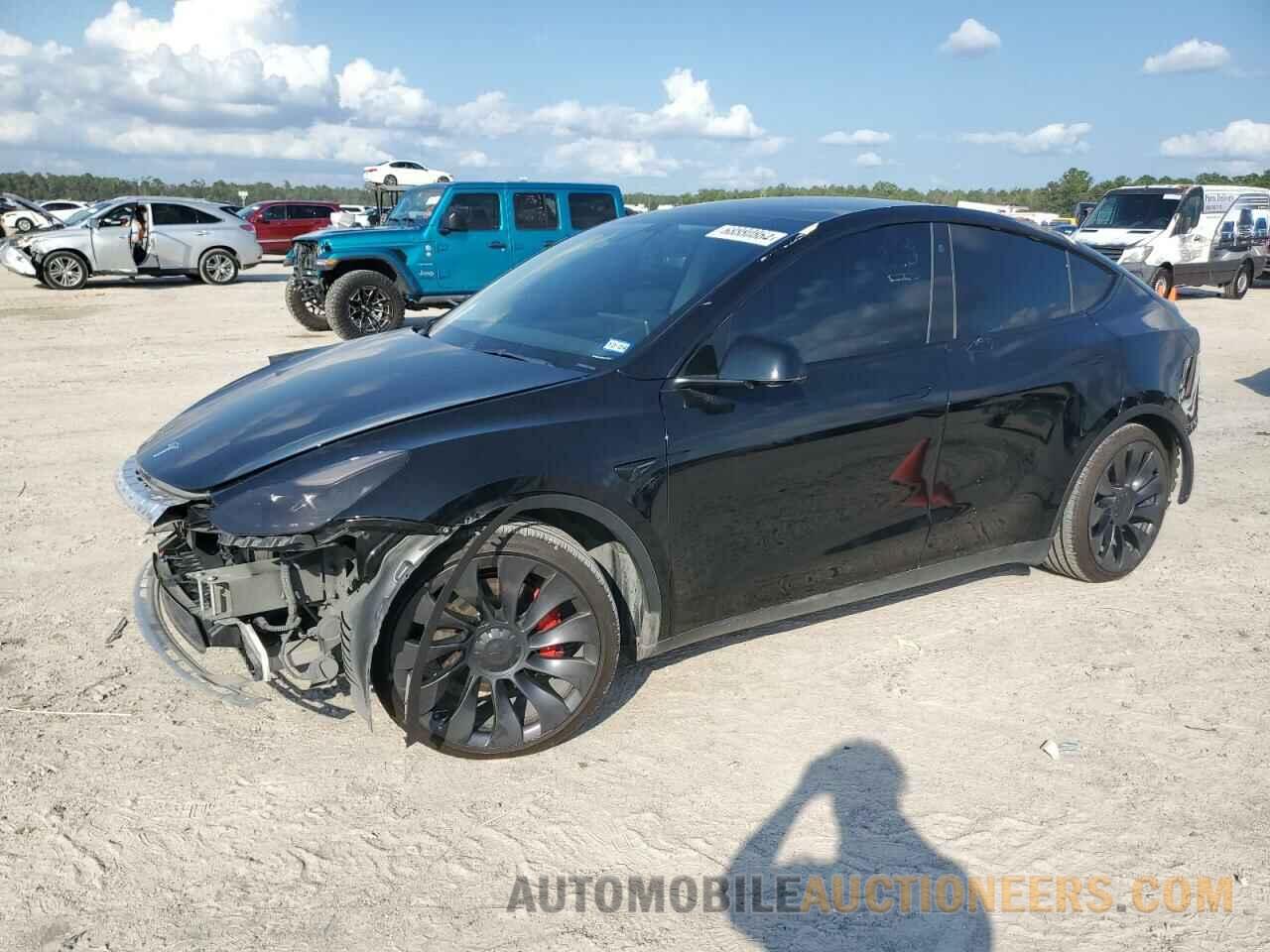 7SAYGDEF6NF465820 TESLA MODEL Y 2022