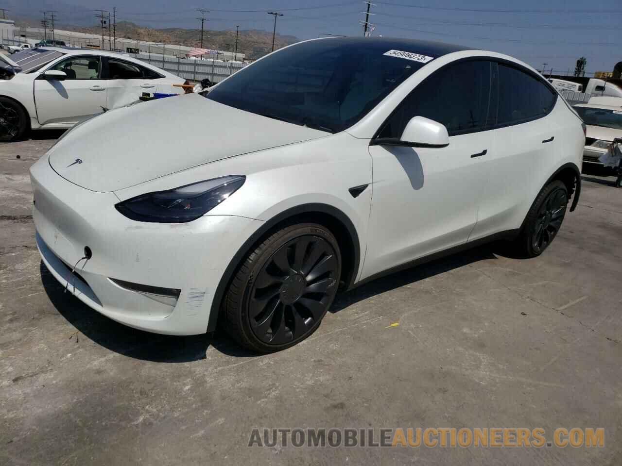 7SAYGDEF6NF487588 TESLA MODEL Y 2022