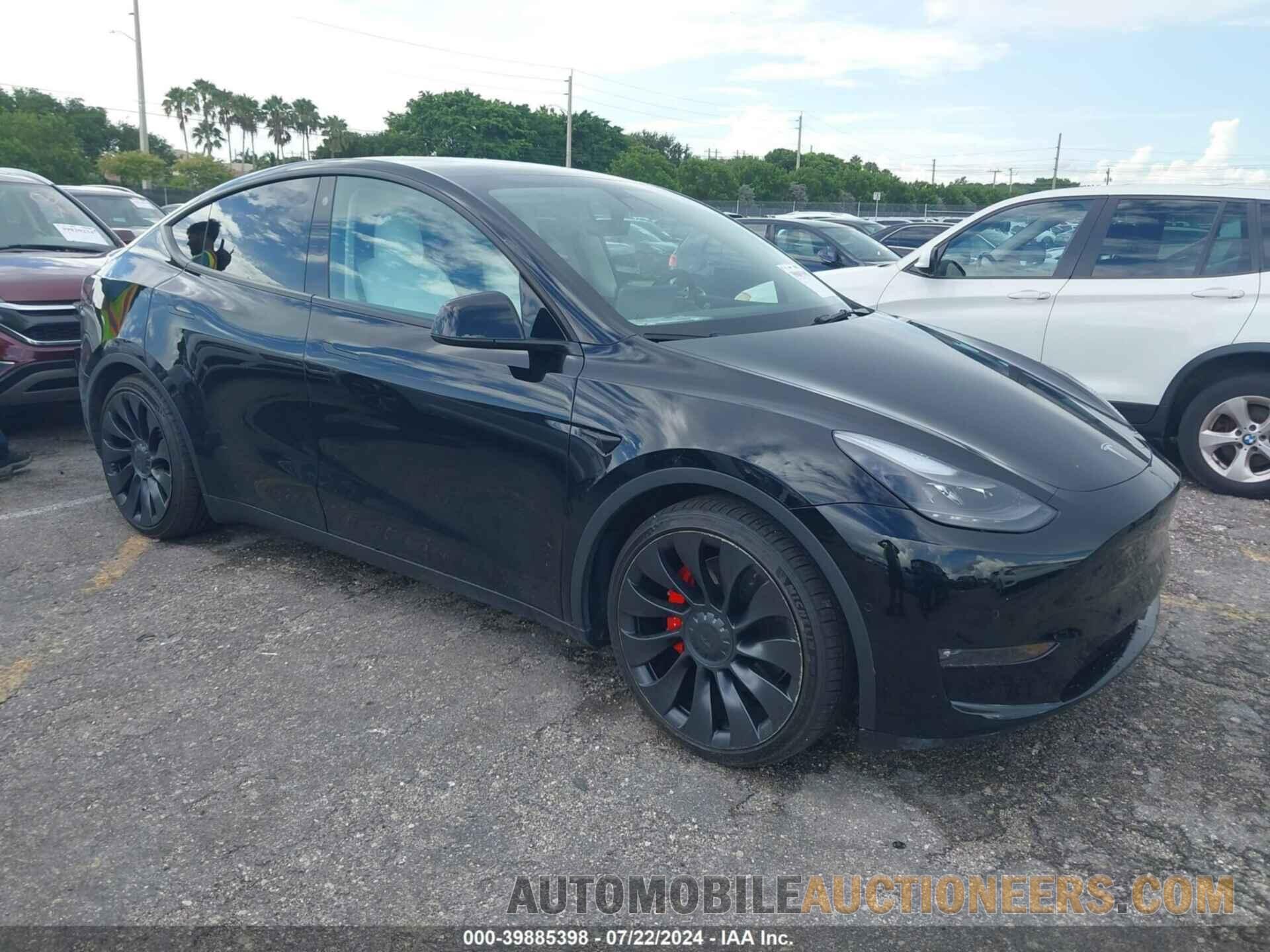 7SAYGDEF6NF505409 TESLA MODEL Y 2022