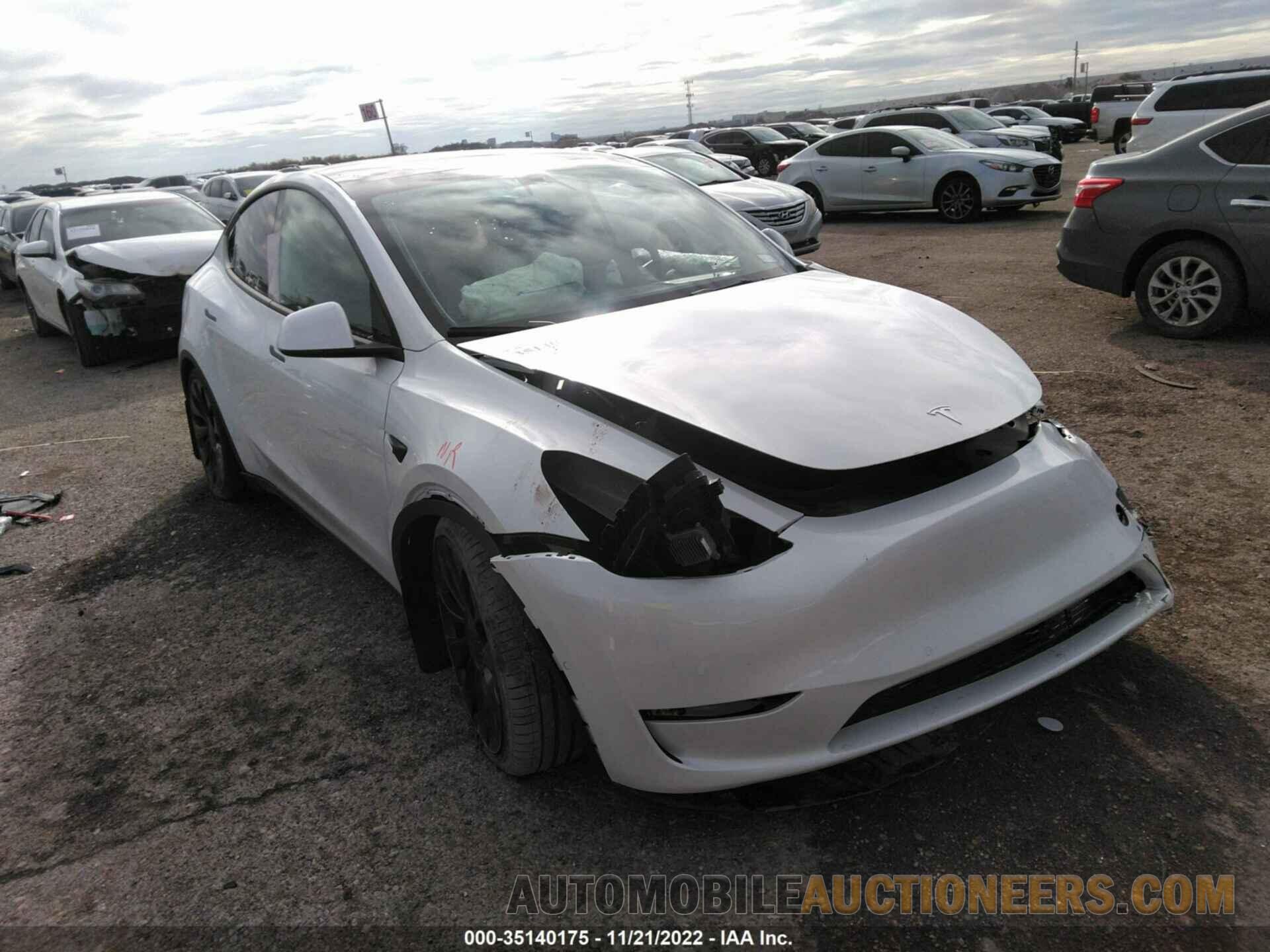 7SAYGDEF6NF509895 TESLA MODEL Y 2022