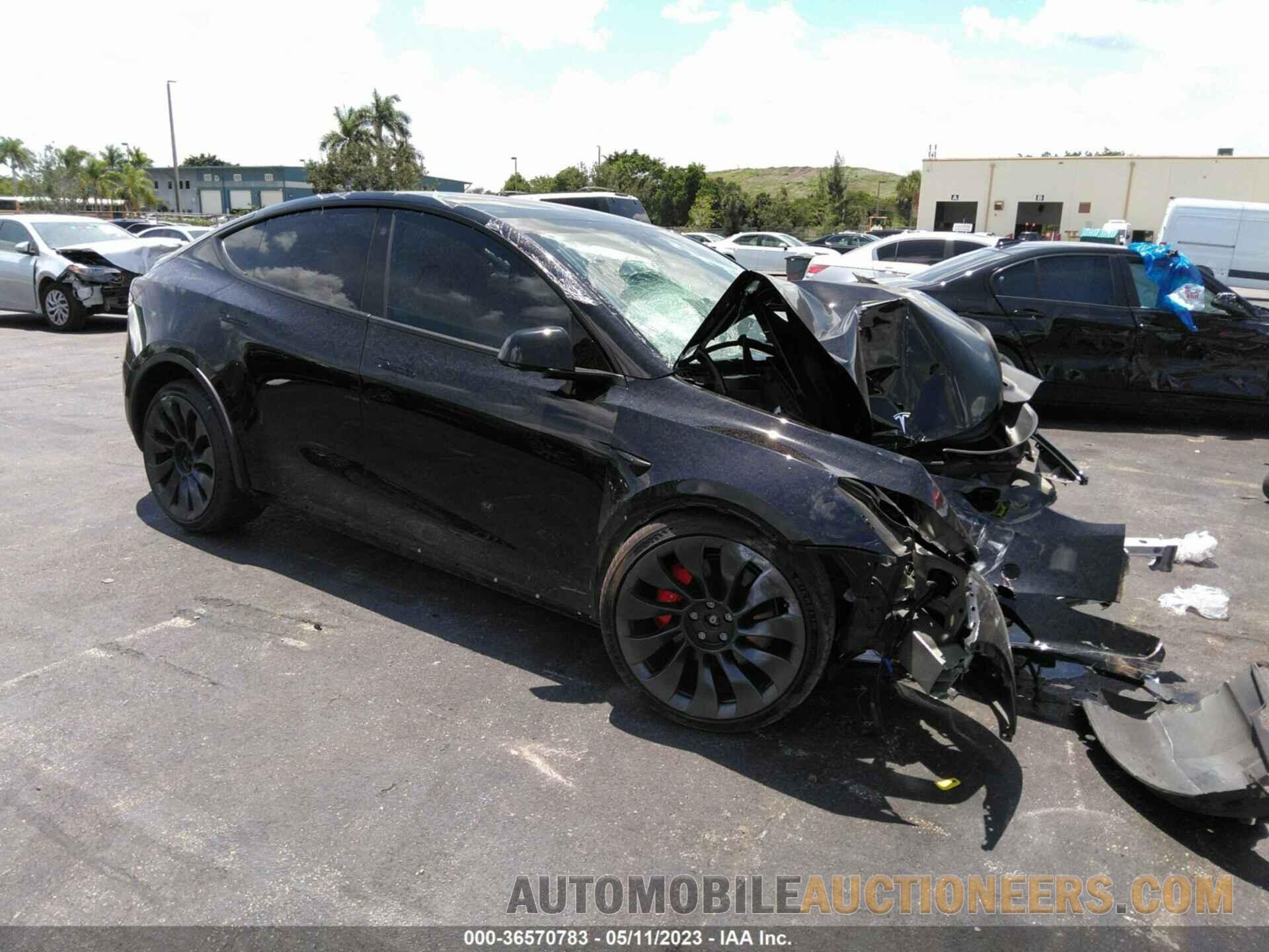 7SAYGDEF6NF510934 TESLA MODEL Y 2022