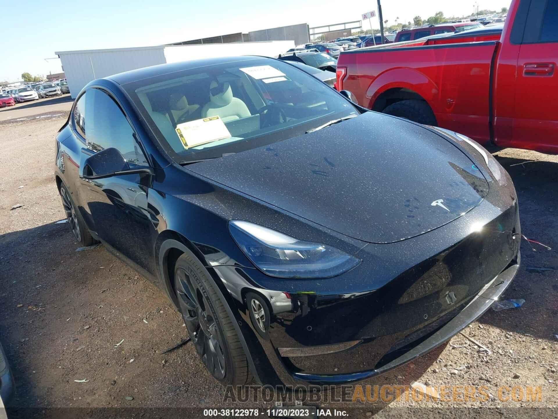 7SAYGDEF6NF514546 TESLA MODEL Y 2022