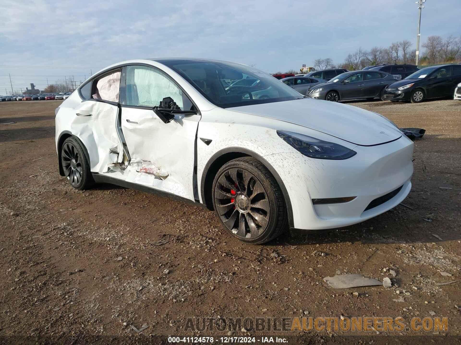 7SAYGDEF6NF530214 TESLA MODEL Y 2022