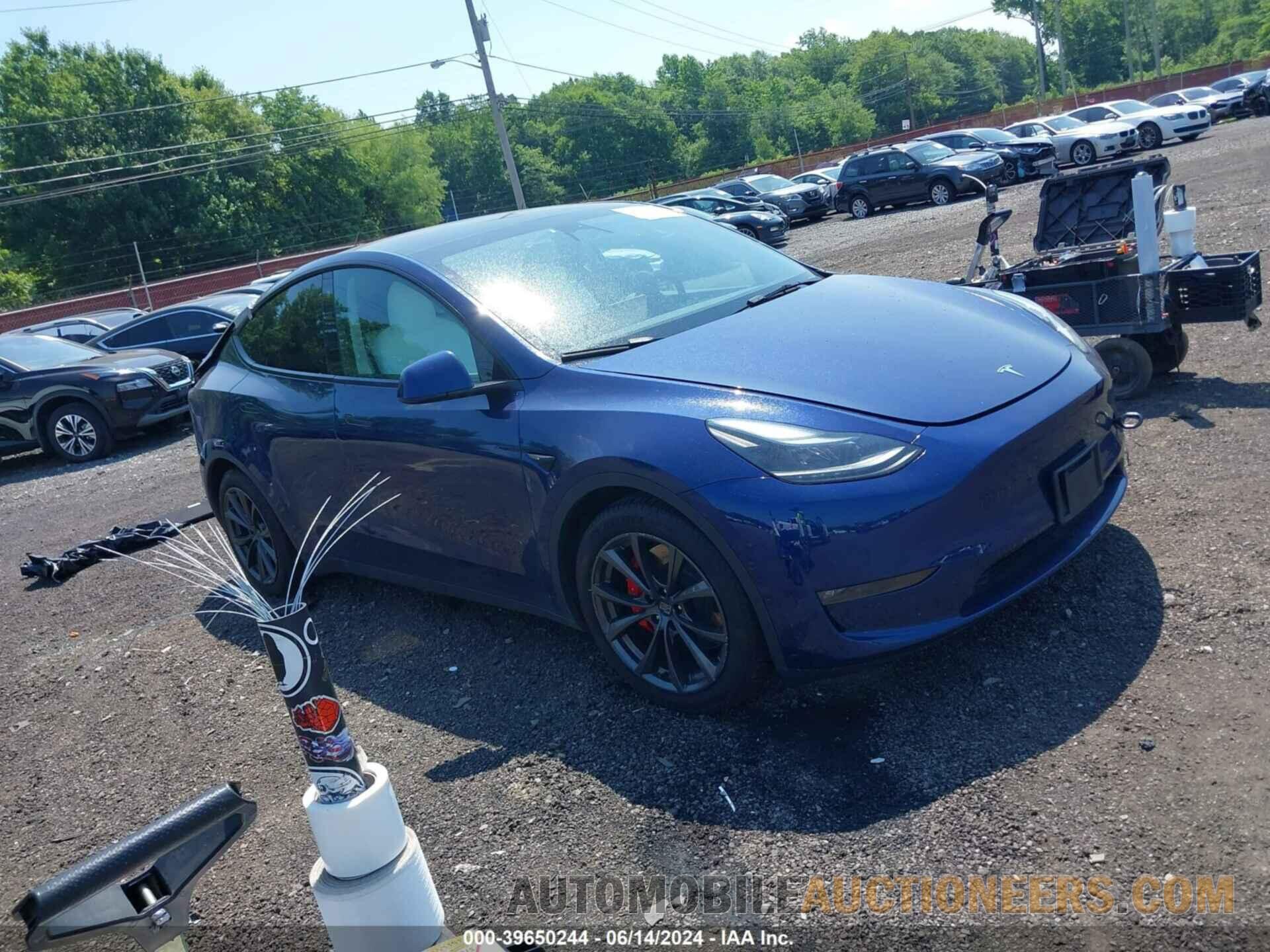 7SAYGDEF6NF544520 TESLA MODEL Y 2022