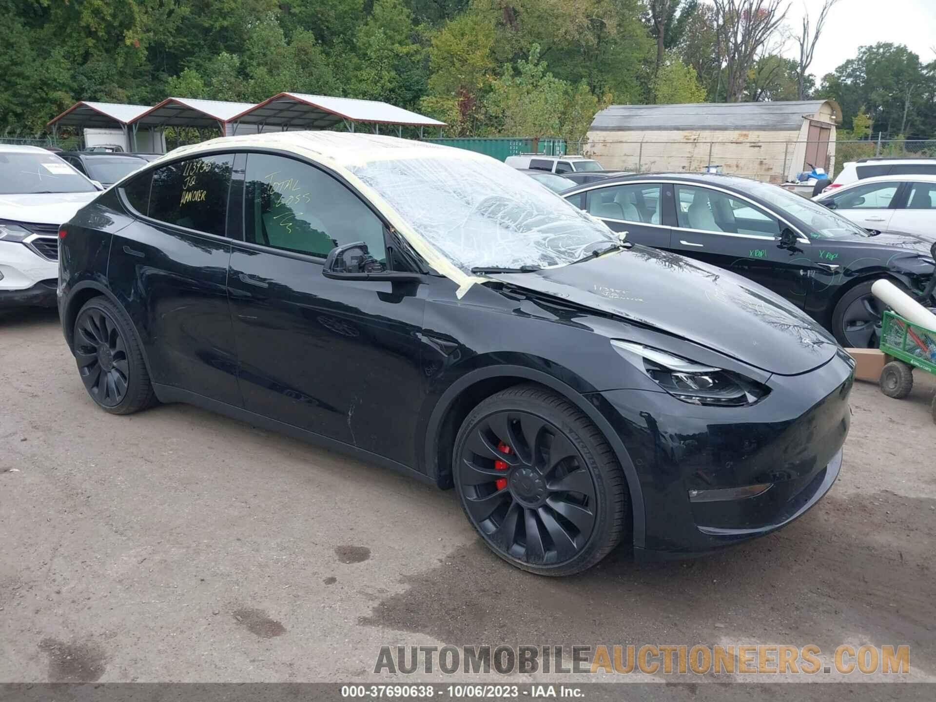 7SAYGDEF6NF548454 TESLA MODEL Y 2022