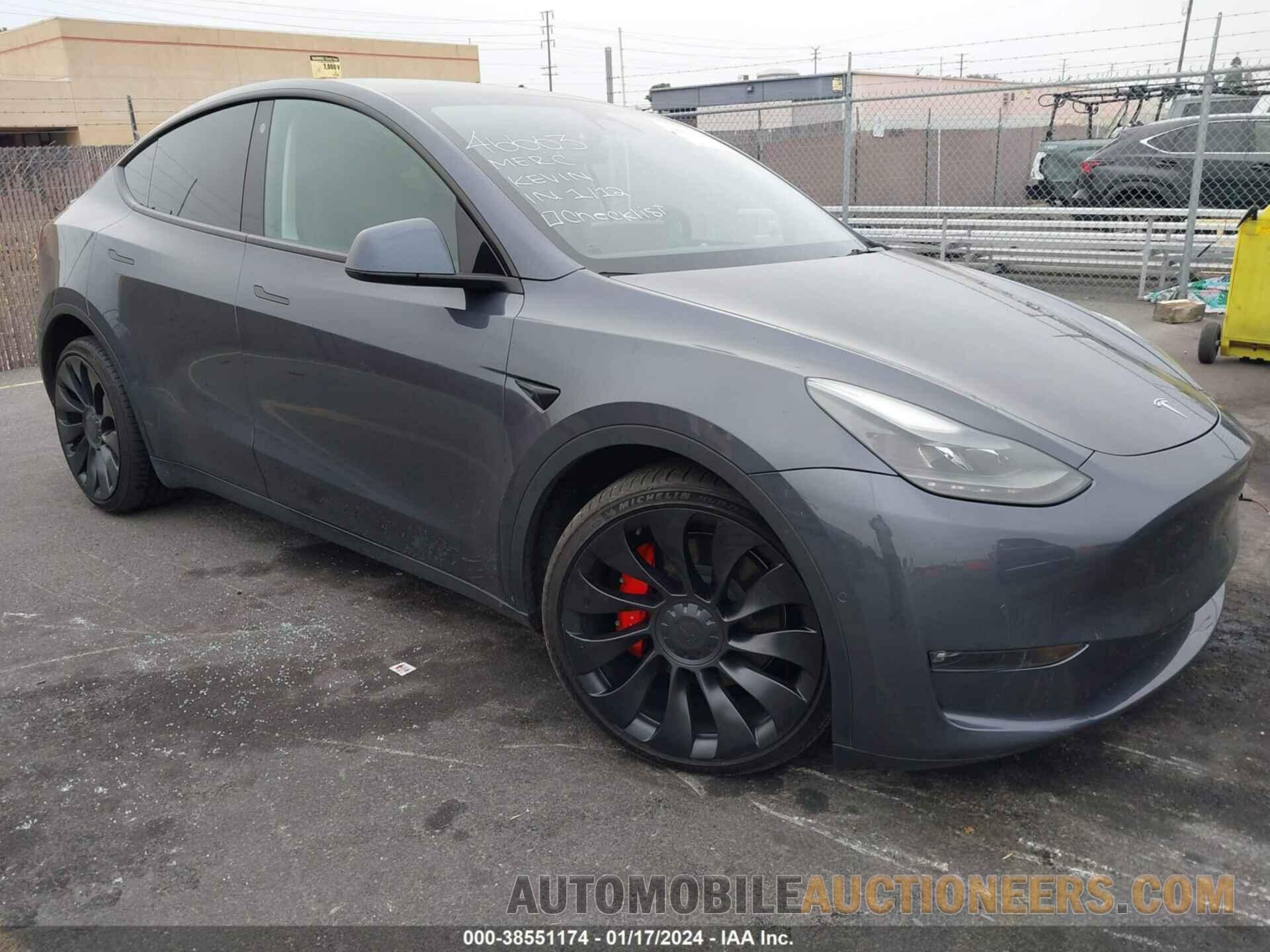 7SAYGDEF6NF548860 TESLA MODEL Y 2022