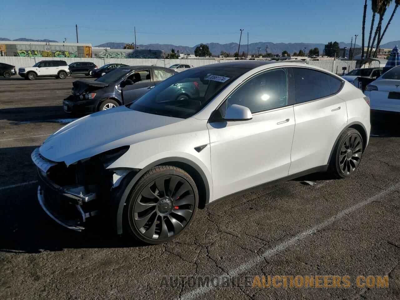 7SAYGDEF6NF560975 TESLA MODEL Y 2022