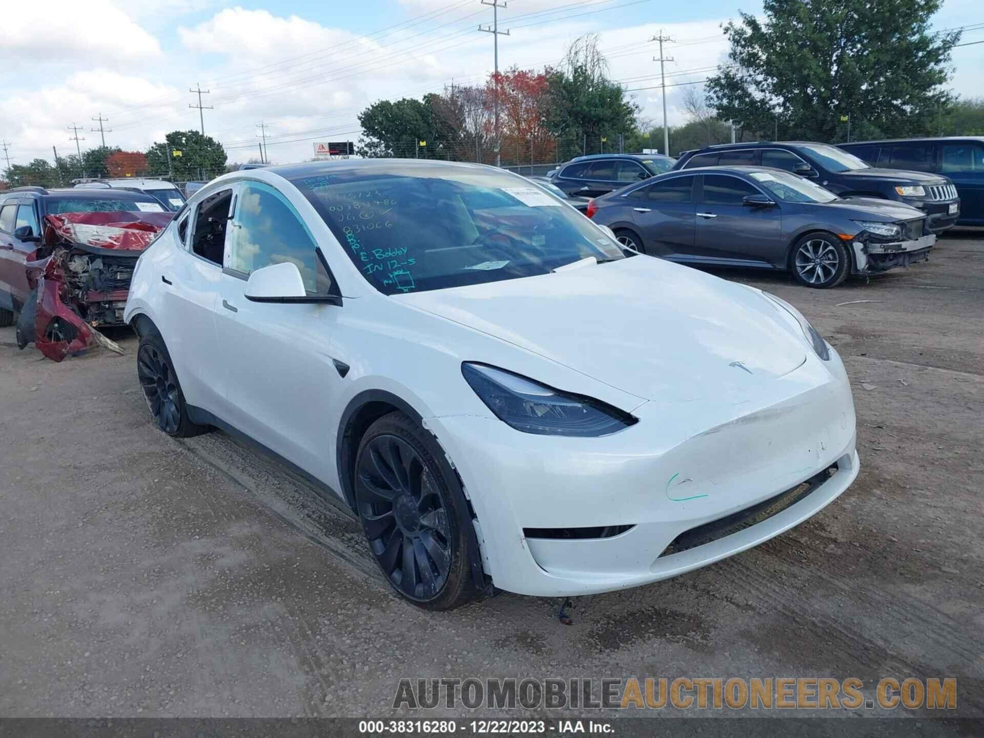 7SAYGDEF6PF831066 TESLA MODEL Y 2023