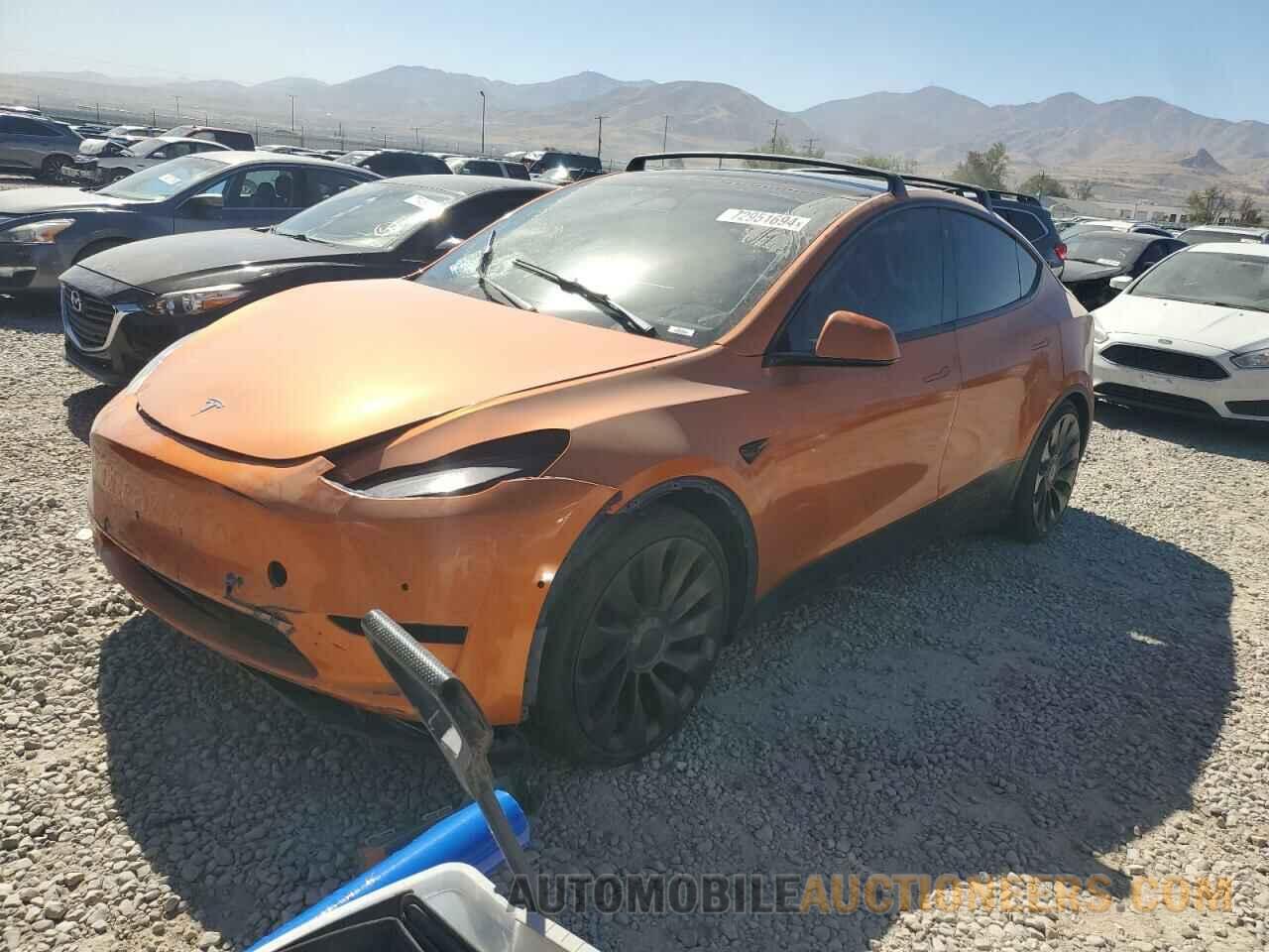 7SAYGDEF7NF336355 TESLA MODEL Y 2022