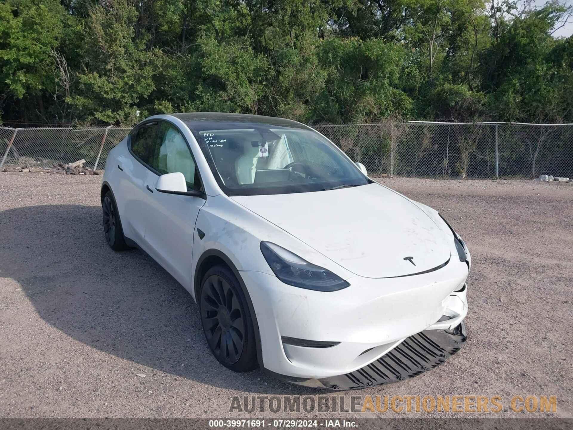 7SAYGDEF7NF338882 TESLA MODEL Y 2022