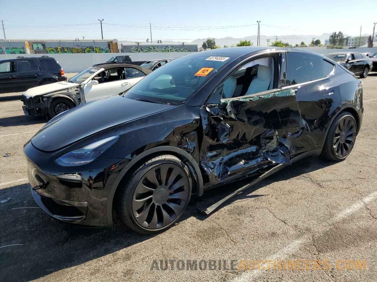 7SAYGDEF7NF343029 TESLA MODEL Y 2022