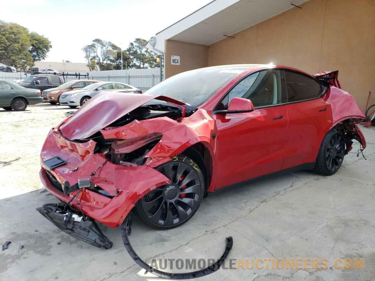 7SAYGDEF7NF361725 TESLA MODEL Y 2022