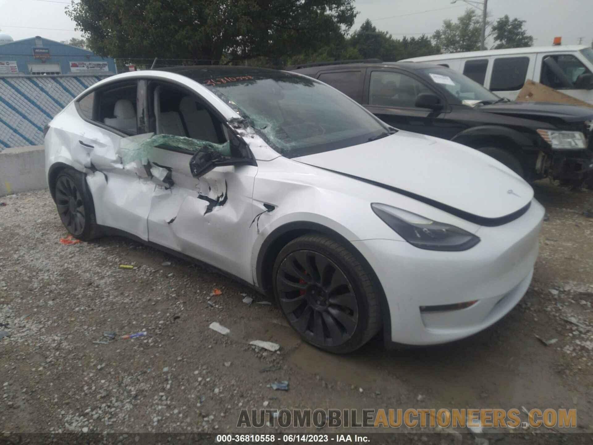 7SAYGDEF7NF391064 TESLA MODEL Y 2022