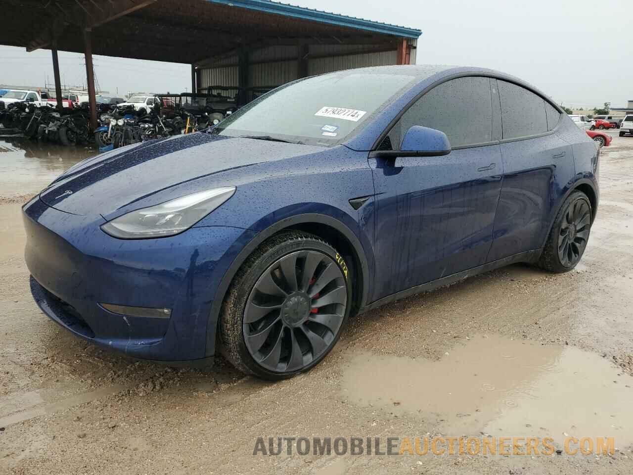 7SAYGDEF7NF392196 TESLA MODEL Y 2022