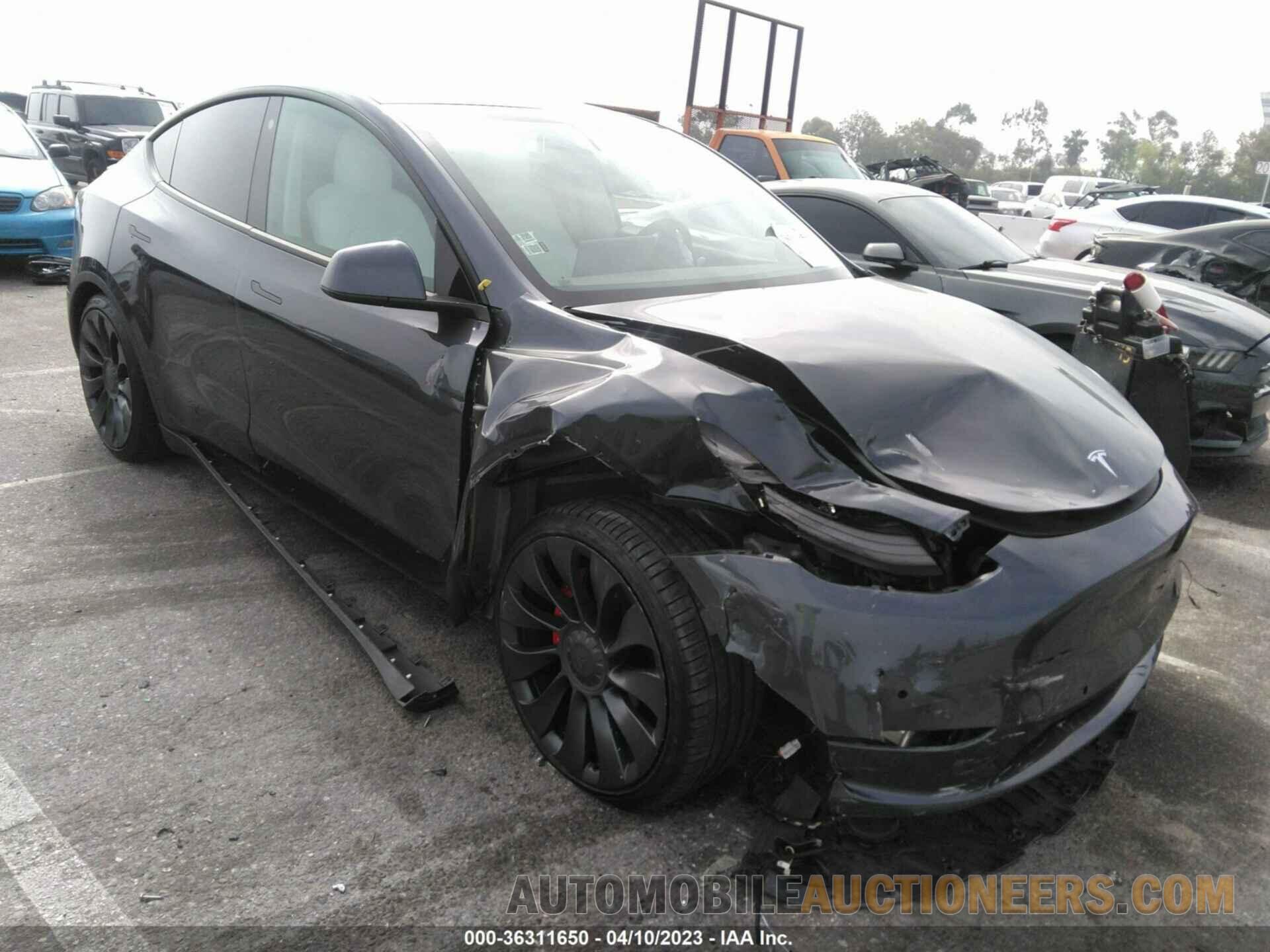 7SAYGDEF7NF392232 TESLA MODEL Y 2022