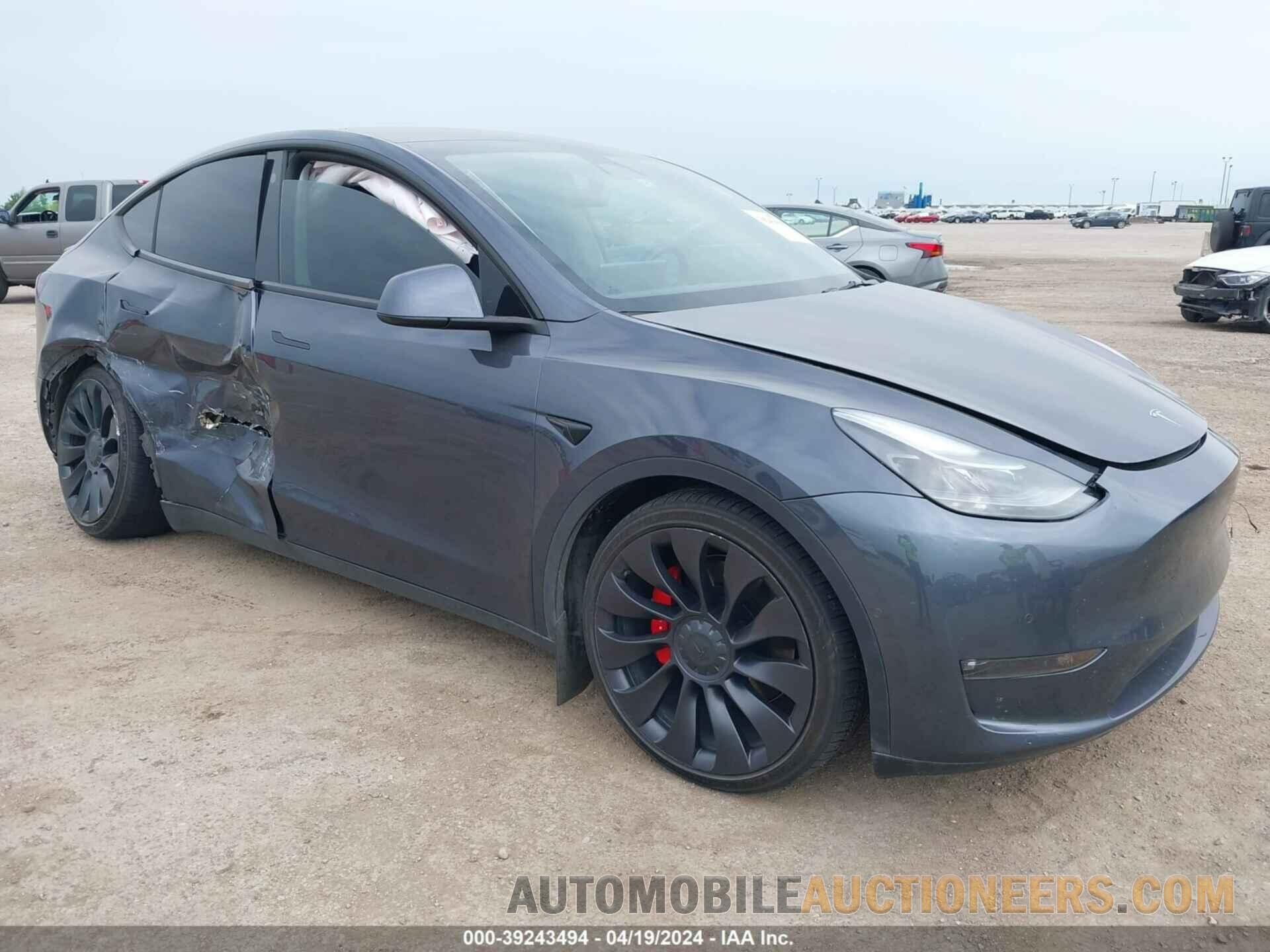 7SAYGDEF7NF394112 TESLA MODEL Y 2022