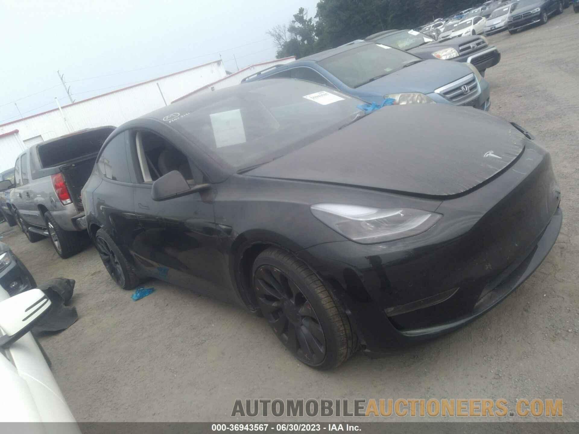 7SAYGDEF7NF397494 TESLA MODEL Y 2022