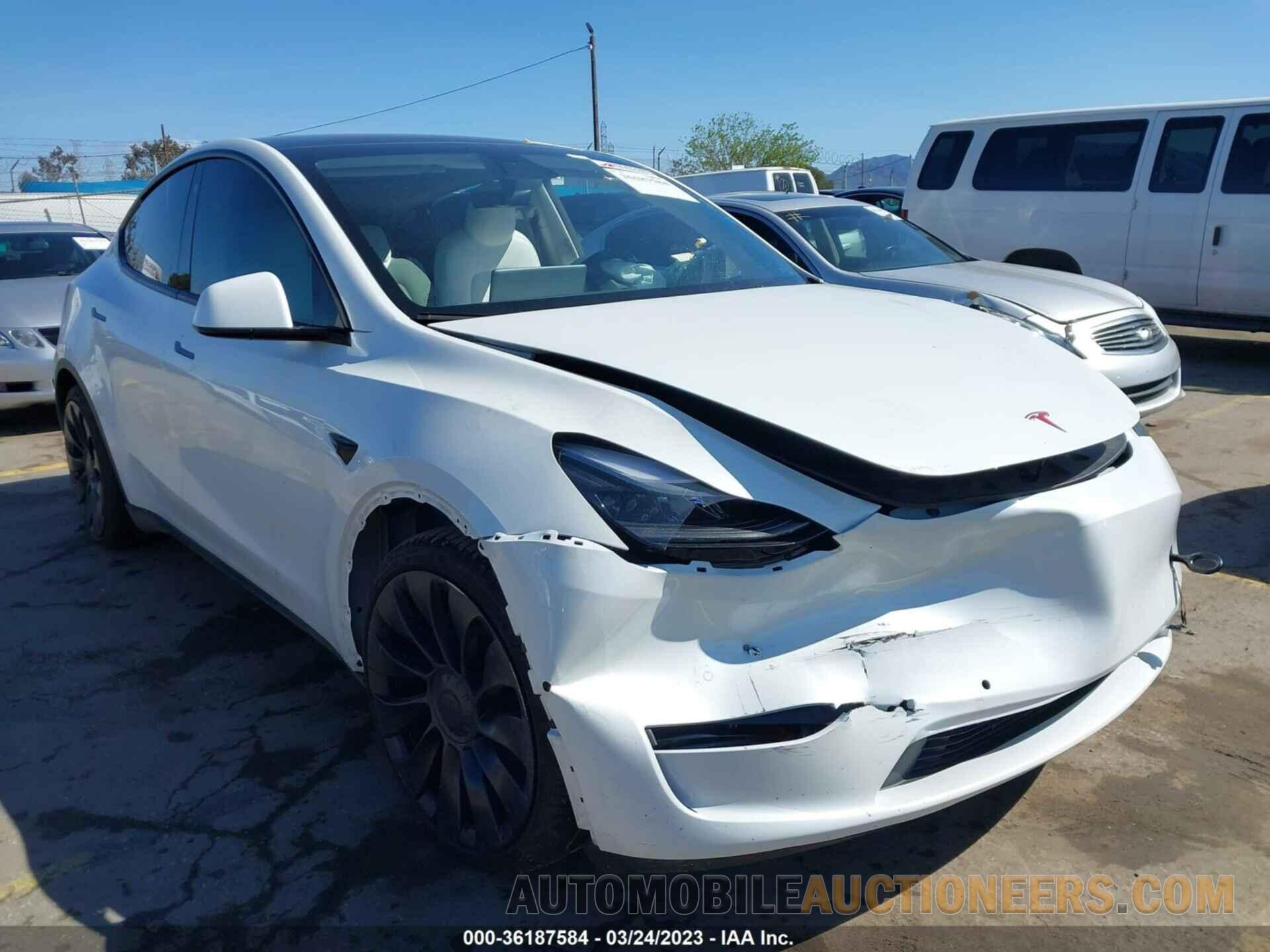 7SAYGDEF7NF447553 TESLA MODEL Y 2022