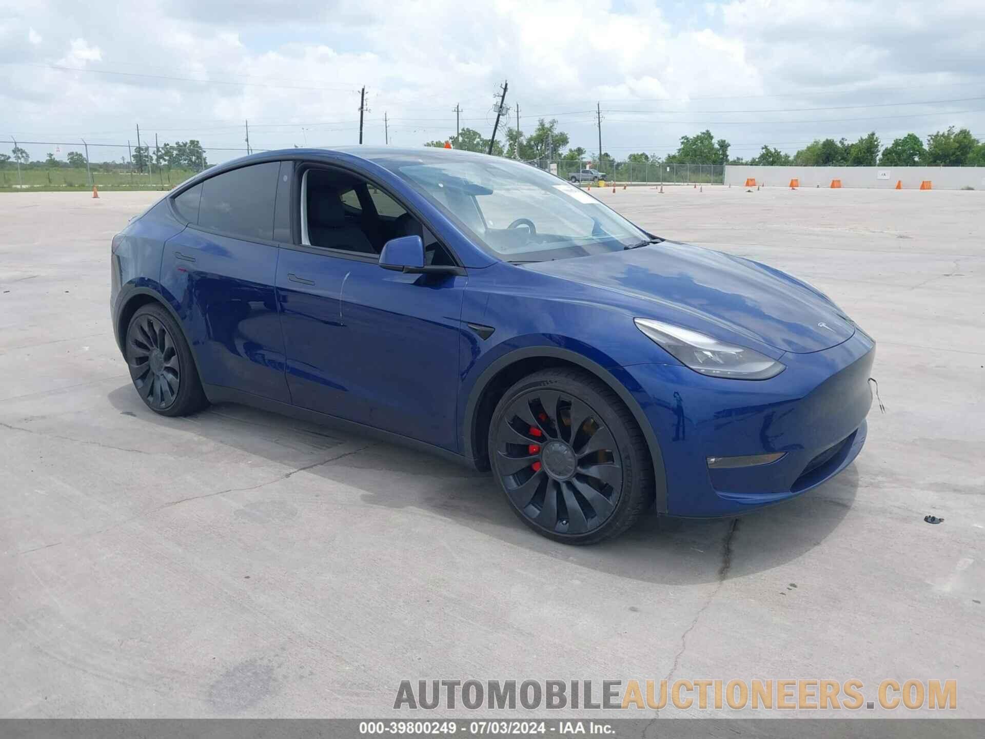 7SAYGDEF7NF455779 TESLA MODEL Y 2022