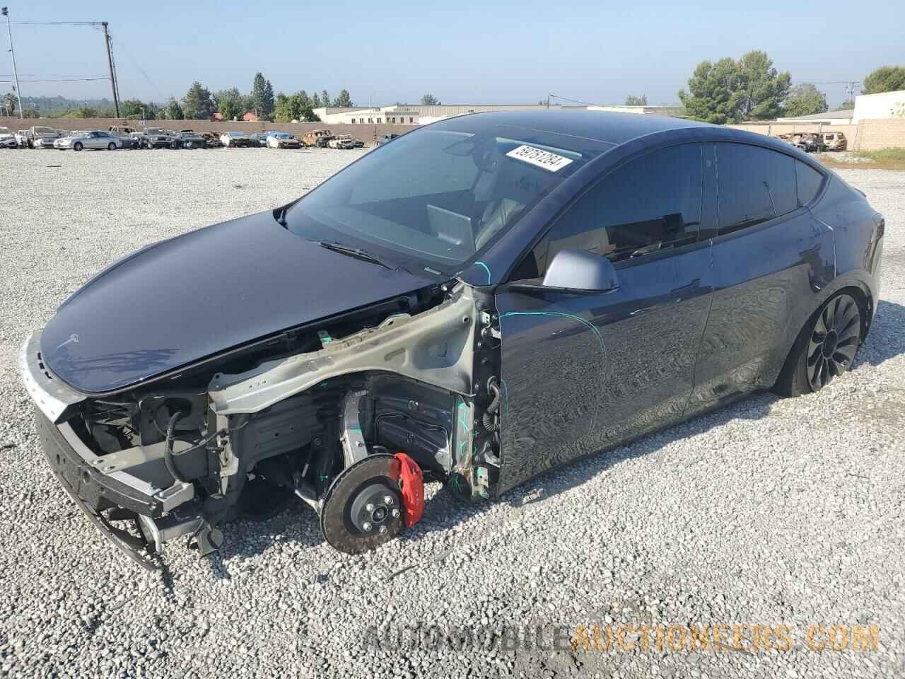 7SAYGDEF7NF491861 TESLA MODEL Y 2022