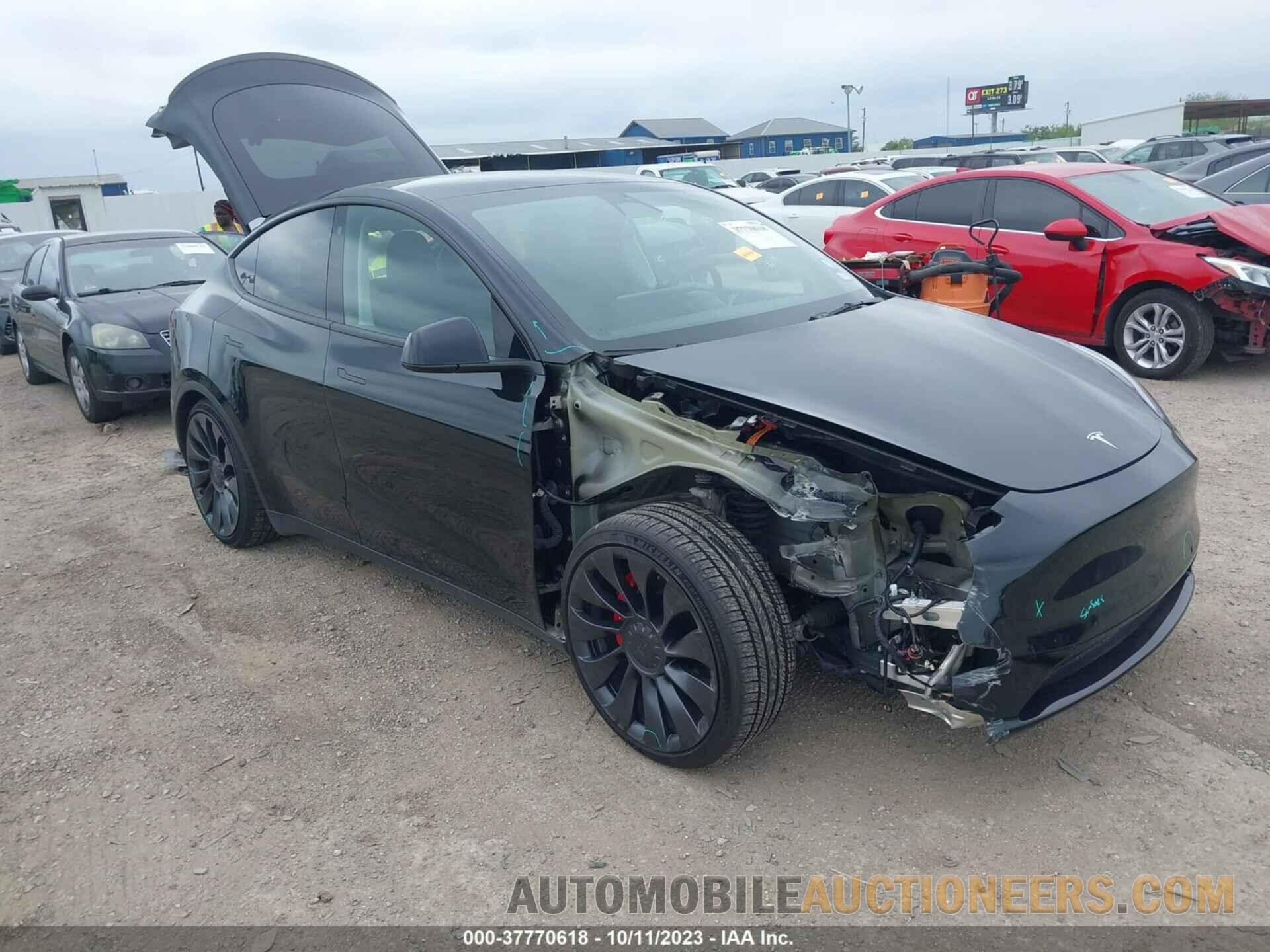 7SAYGDEF7NF502440 TESLA MODEL Y 2022