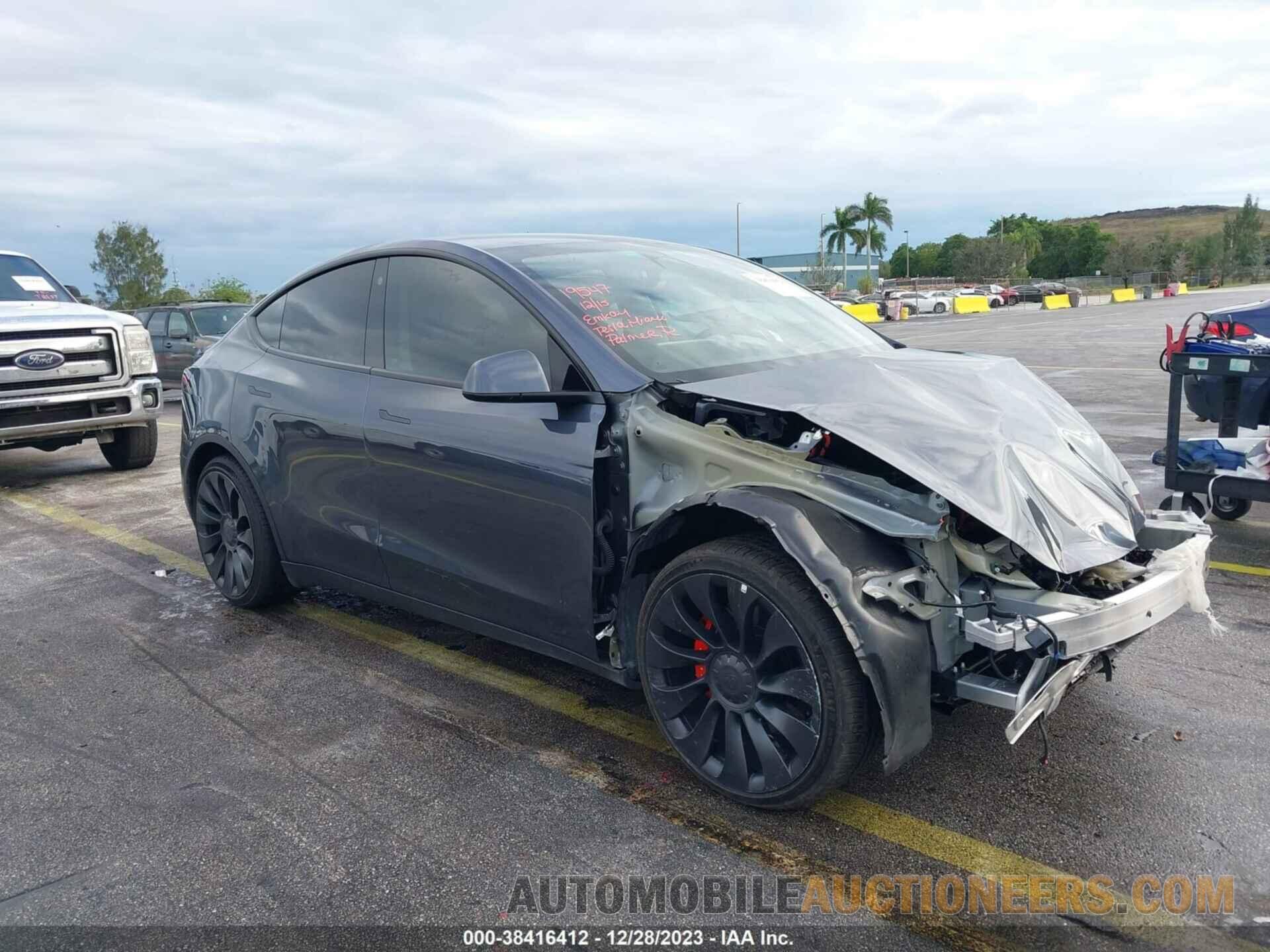 7SAYGDEF7NF513227 TESLA MODEL Y 2022