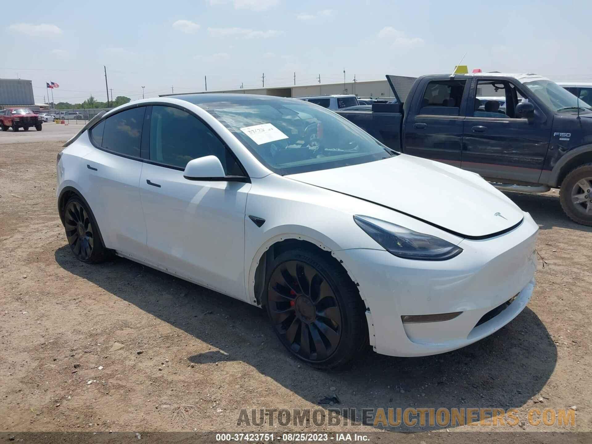 7SAYGDEF7NF543912 TESLA MODEL Y 2022