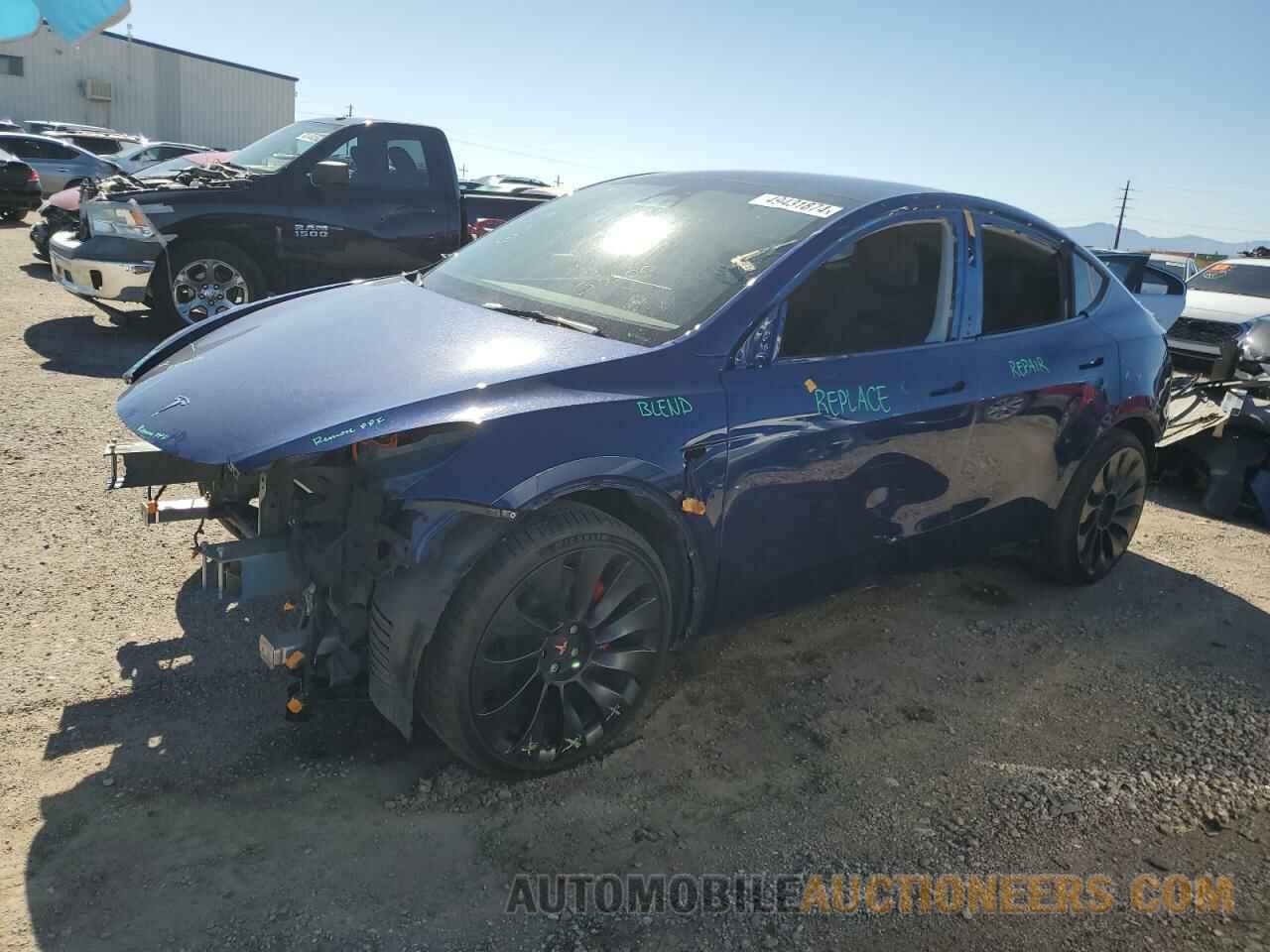 7SAYGDEF7NF554103 TESLA MODEL Y 2022