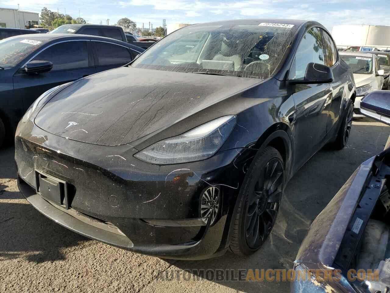 7SAYGDEF7NF554697 TESLA MODEL Y 2022