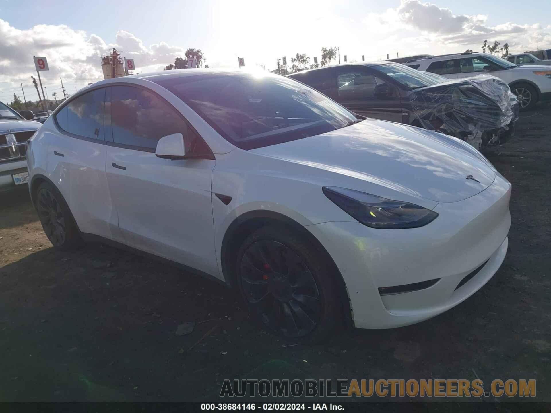 7SAYGDEF7NF560094 TESLA MODEL Y 2022