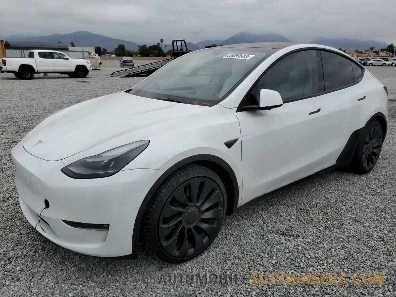 7SAYGDEF7NF561391 TESLA MODEL Y 2022