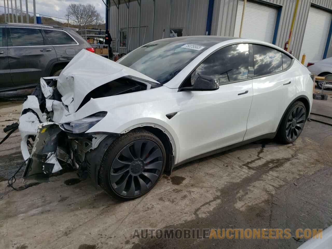 7SAYGDEF8NF338499 TESLA MODEL Y 2022