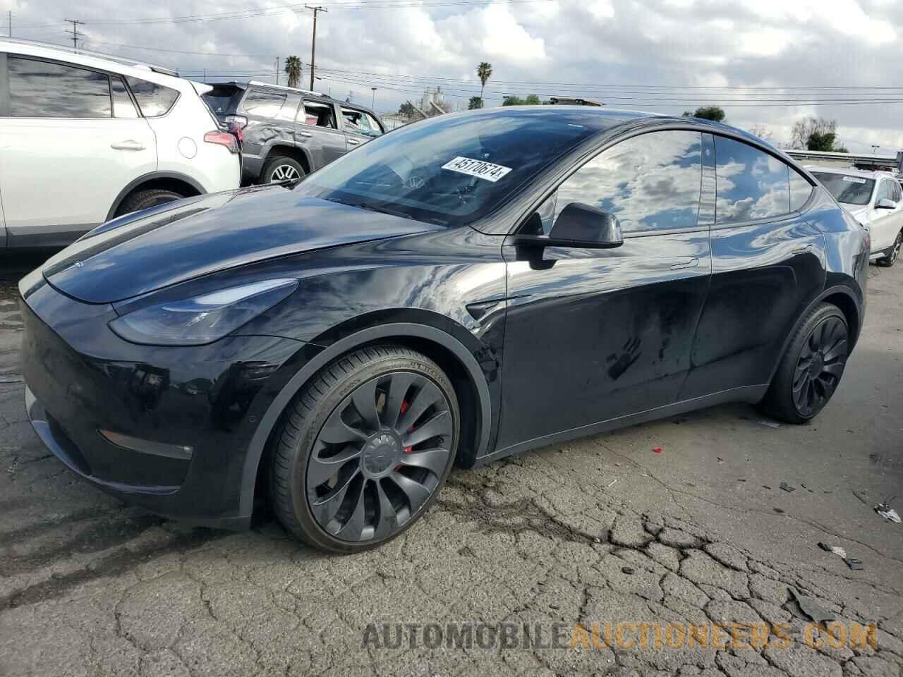 7SAYGDEF8NF345324 TESLA MODEL Y 2022