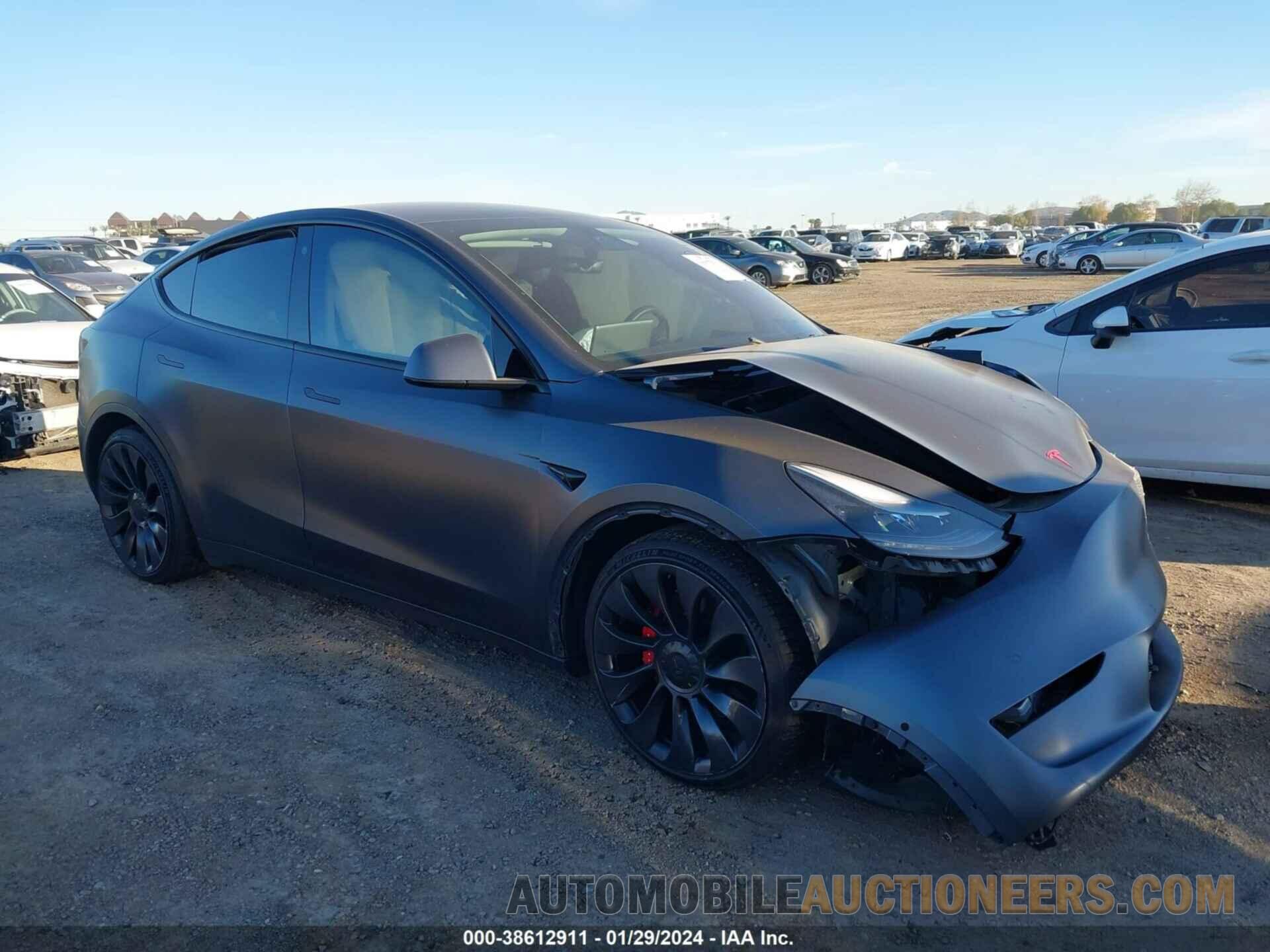 7SAYGDEF8NF366562 TESLA MODEL Y 2022