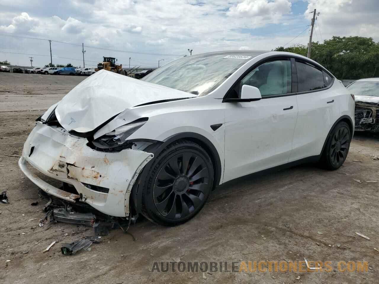 7SAYGDEF8NF373883 TESLA MODEL Y 2022