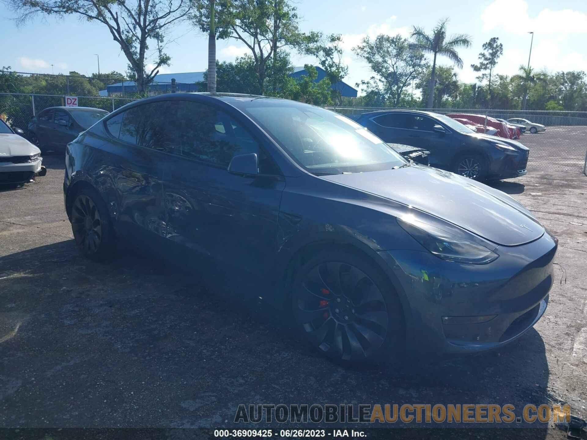 7SAYGDEF8NF374550 TESLA MODEL Y 2022