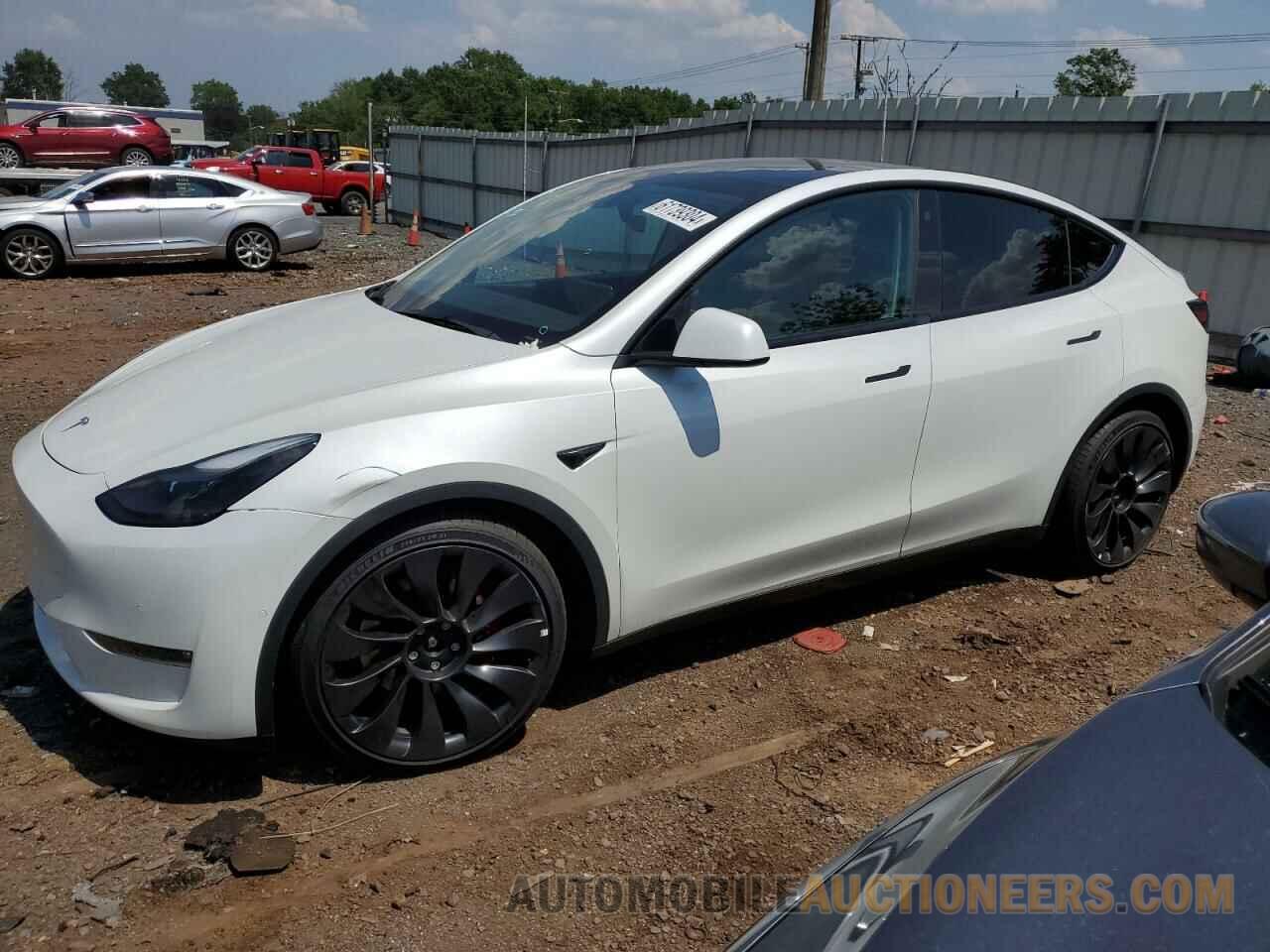 7SAYGDEF8NF382499 TESLA MODEL Y 2022