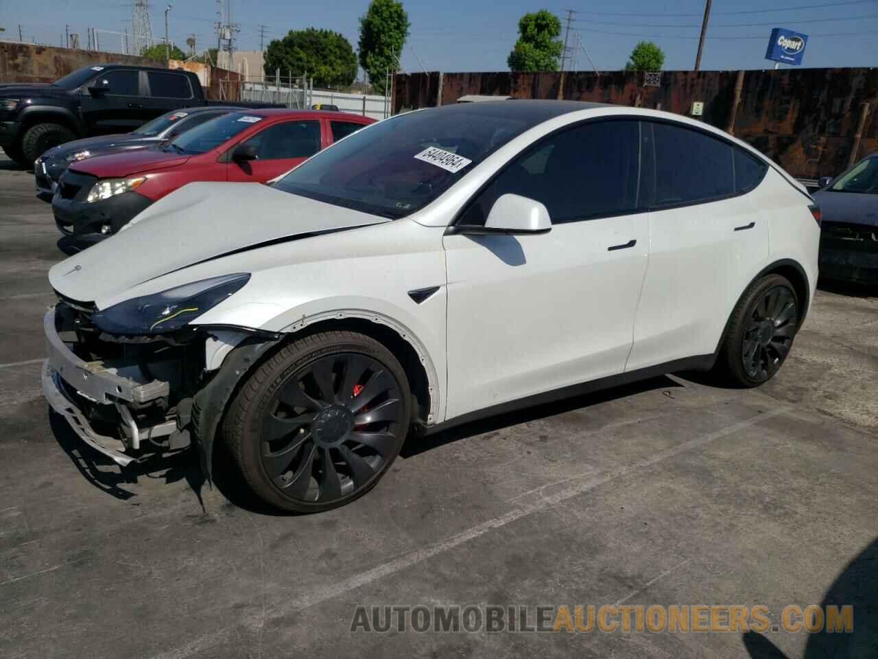 7SAYGDEF8NF383247 TESLA MODEL Y 2022