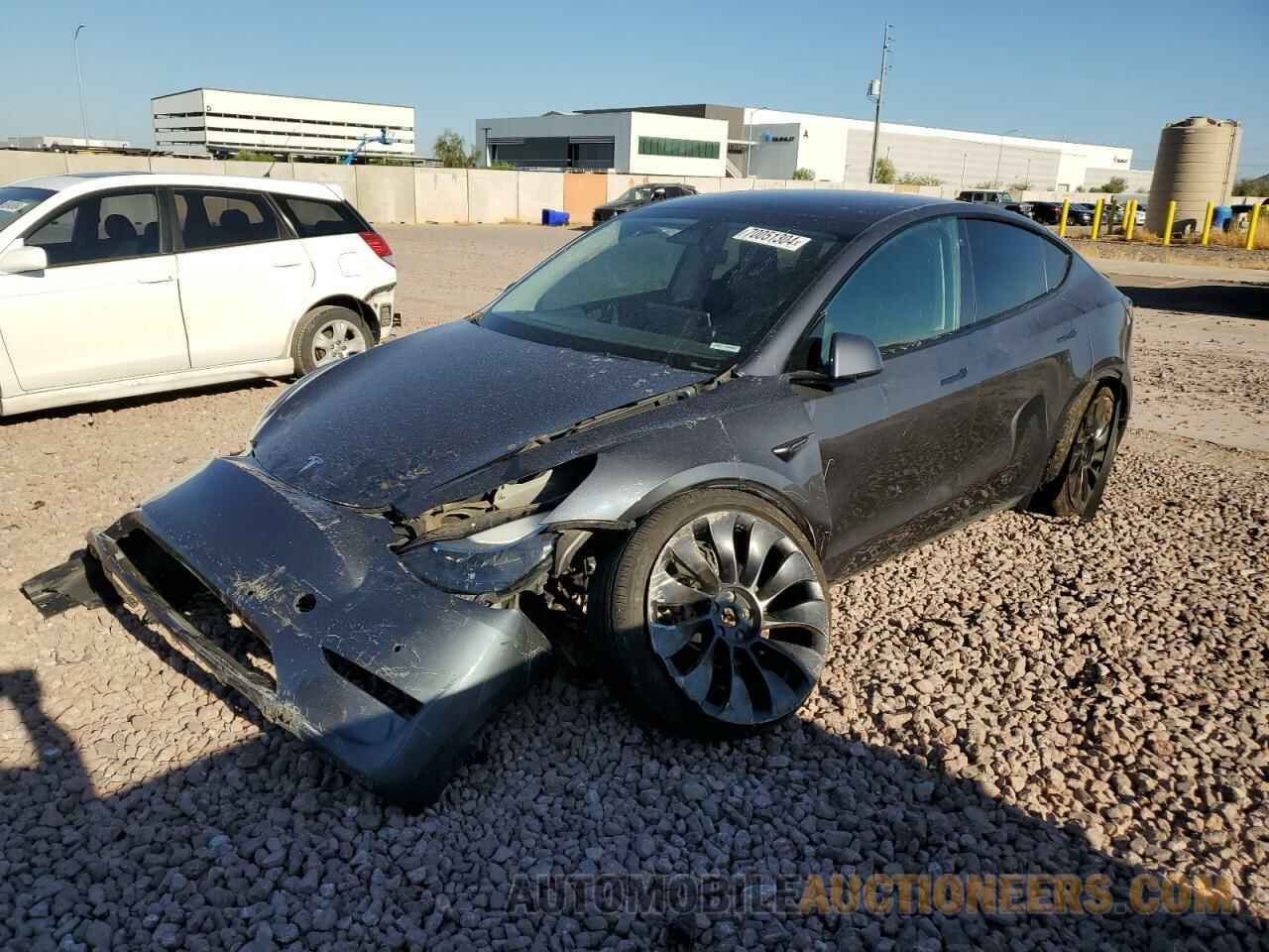 7SAYGDEF8NF406607 TESLA MODEL Y 2022