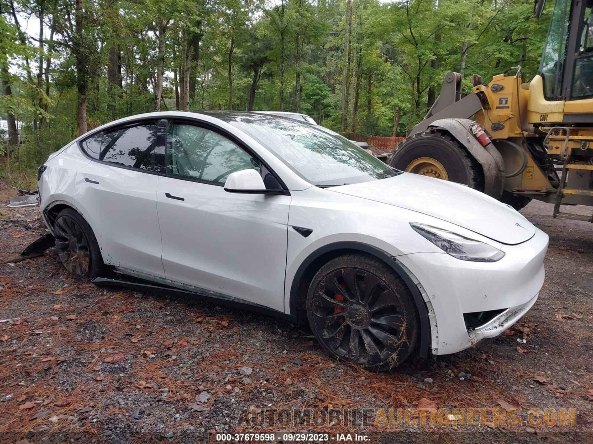 7SAYGDEF8NF415677 TESLA MODEL Y 2022