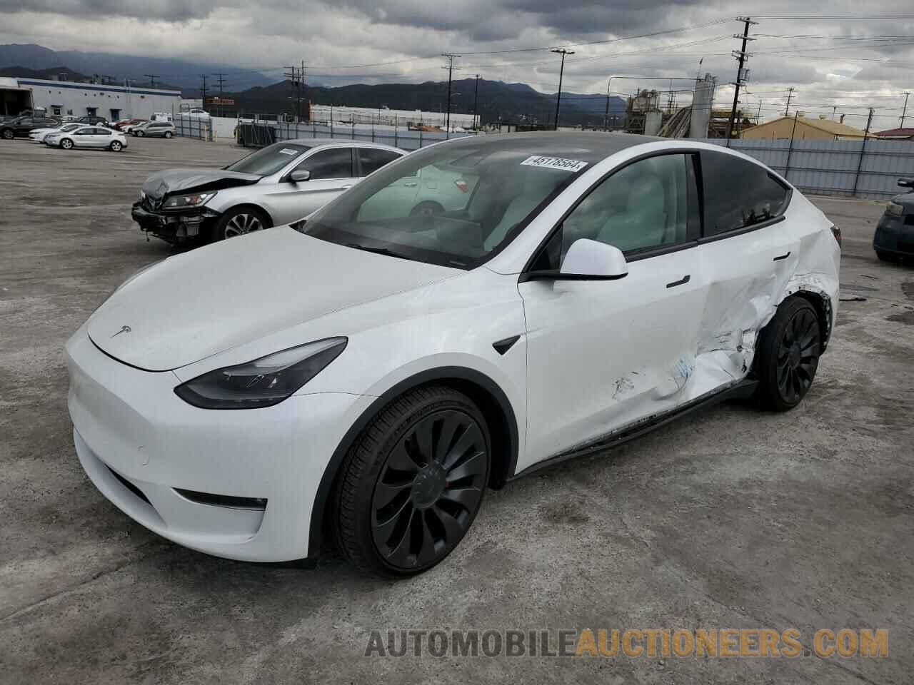 7SAYGDEF8NF416361 TESLA MODEL Y 2022