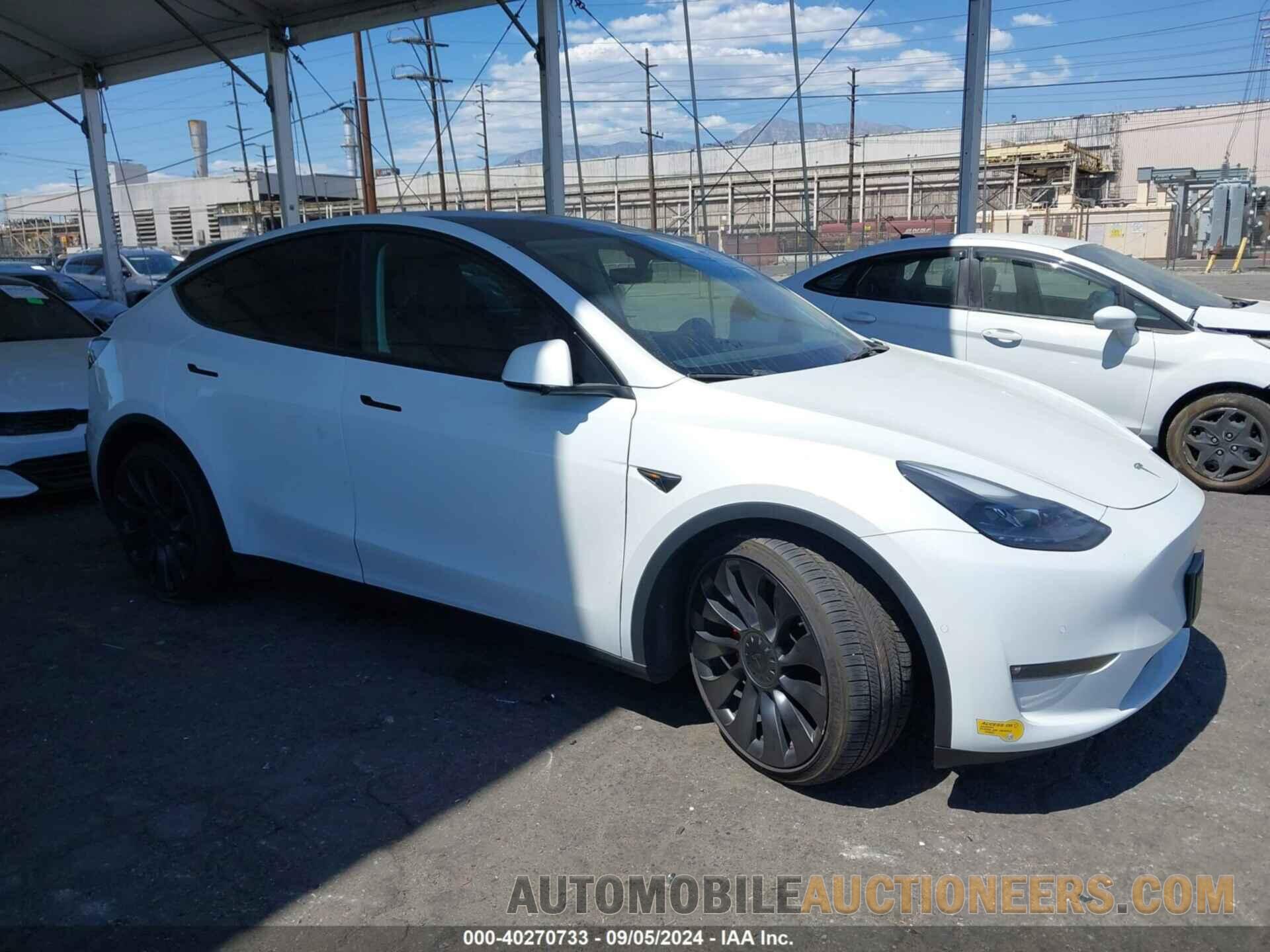 7SAYGDEF8NF439543 TESLA MODEL Y 2022