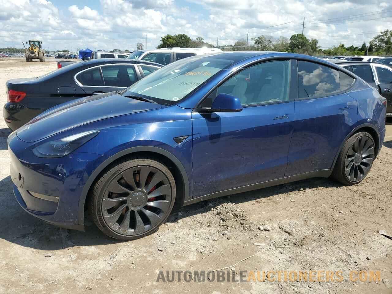 7SAYGDEF8NF441826 TESLA MODEL Y 2022