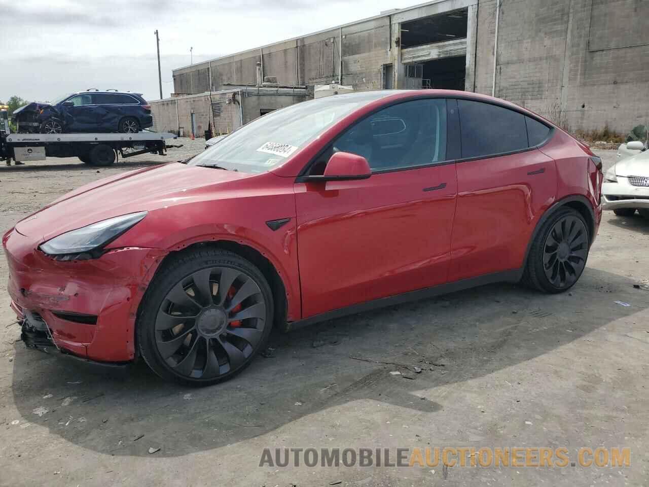 7SAYGDEF8NF445049 TESLA MODEL Y 2022