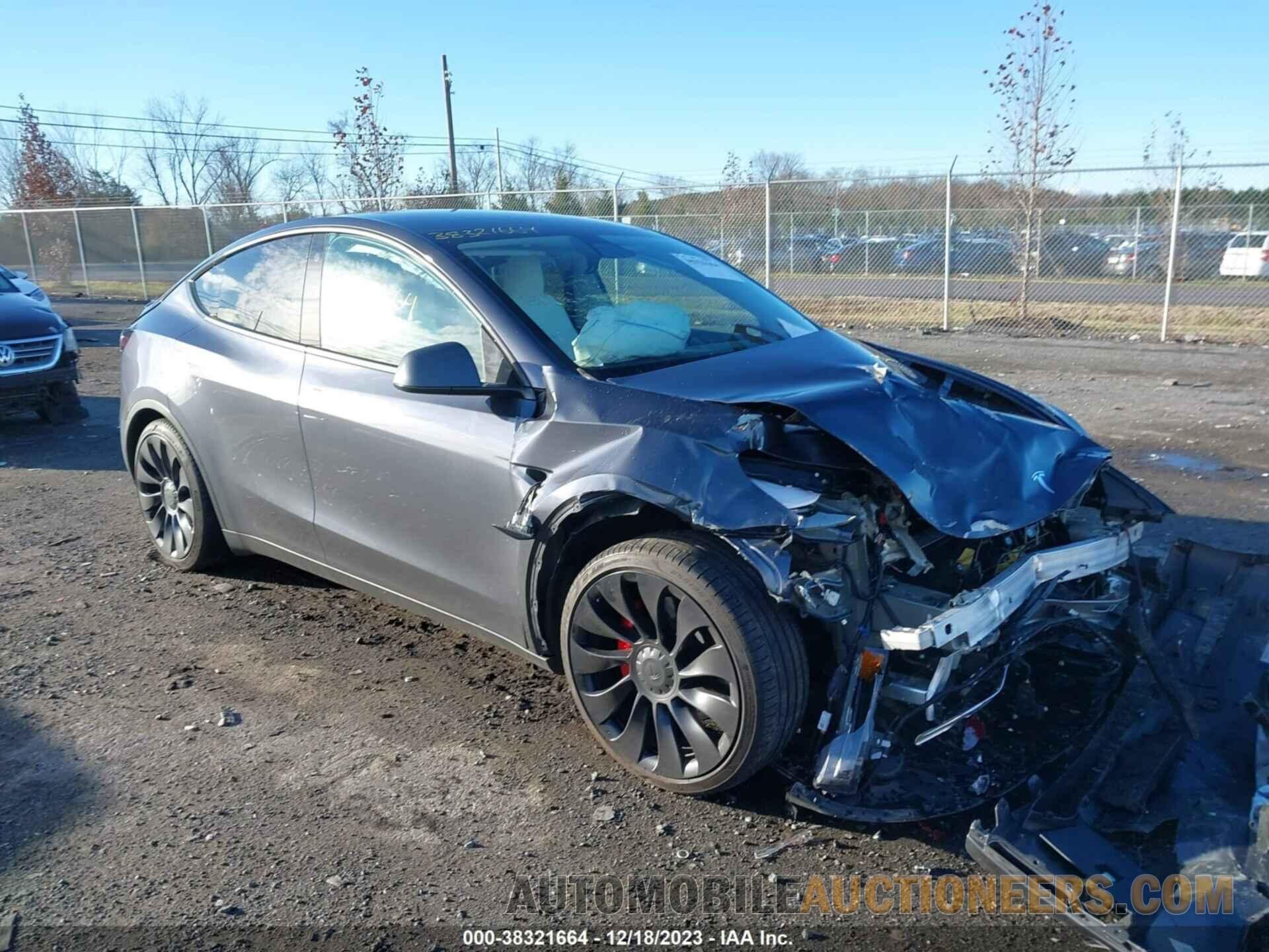 7SAYGDEF8NF461073 TESLA MODEL Y 2022