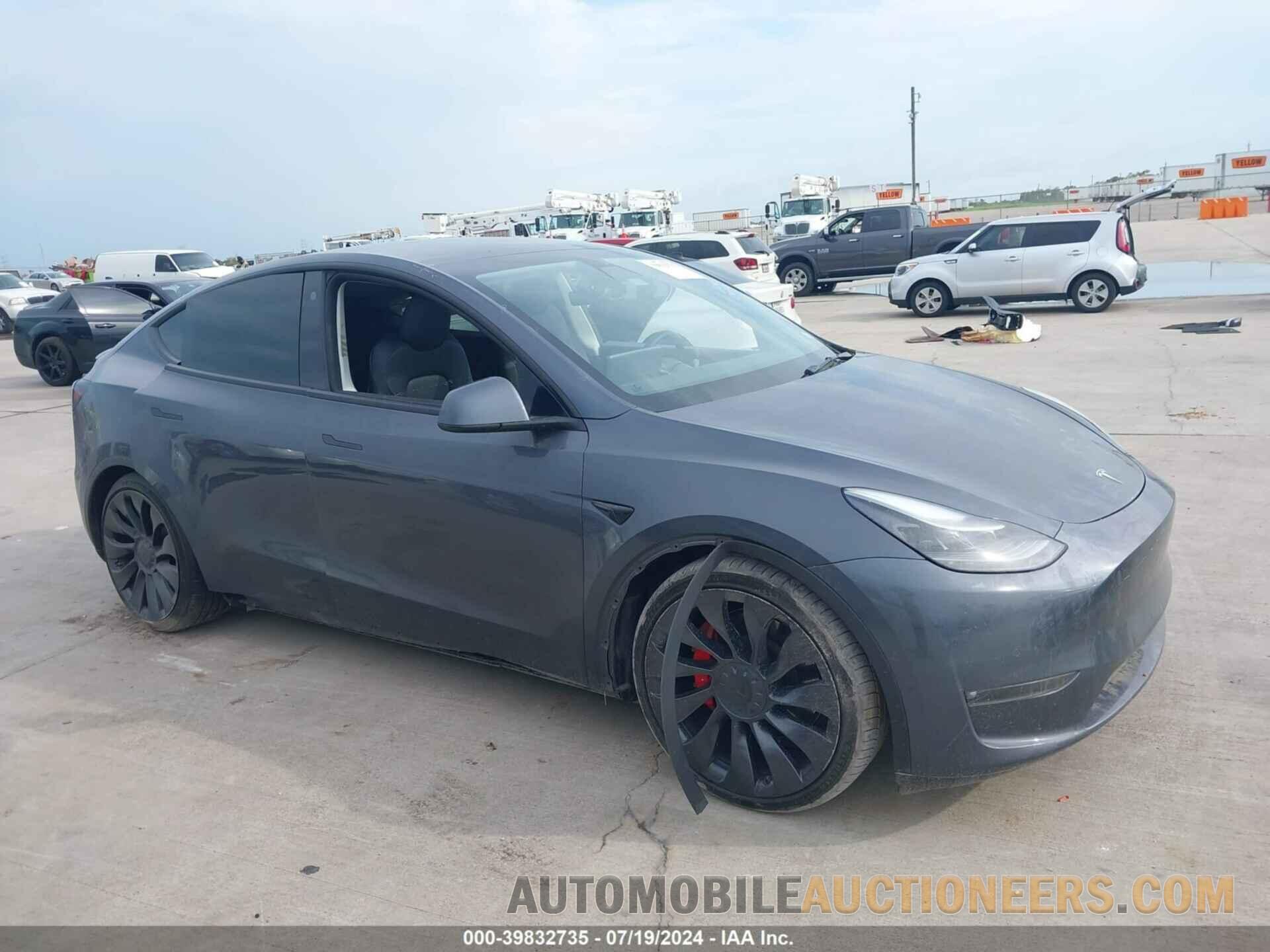 7SAYGDEF8NF466435 TESLA MODEL Y 2022