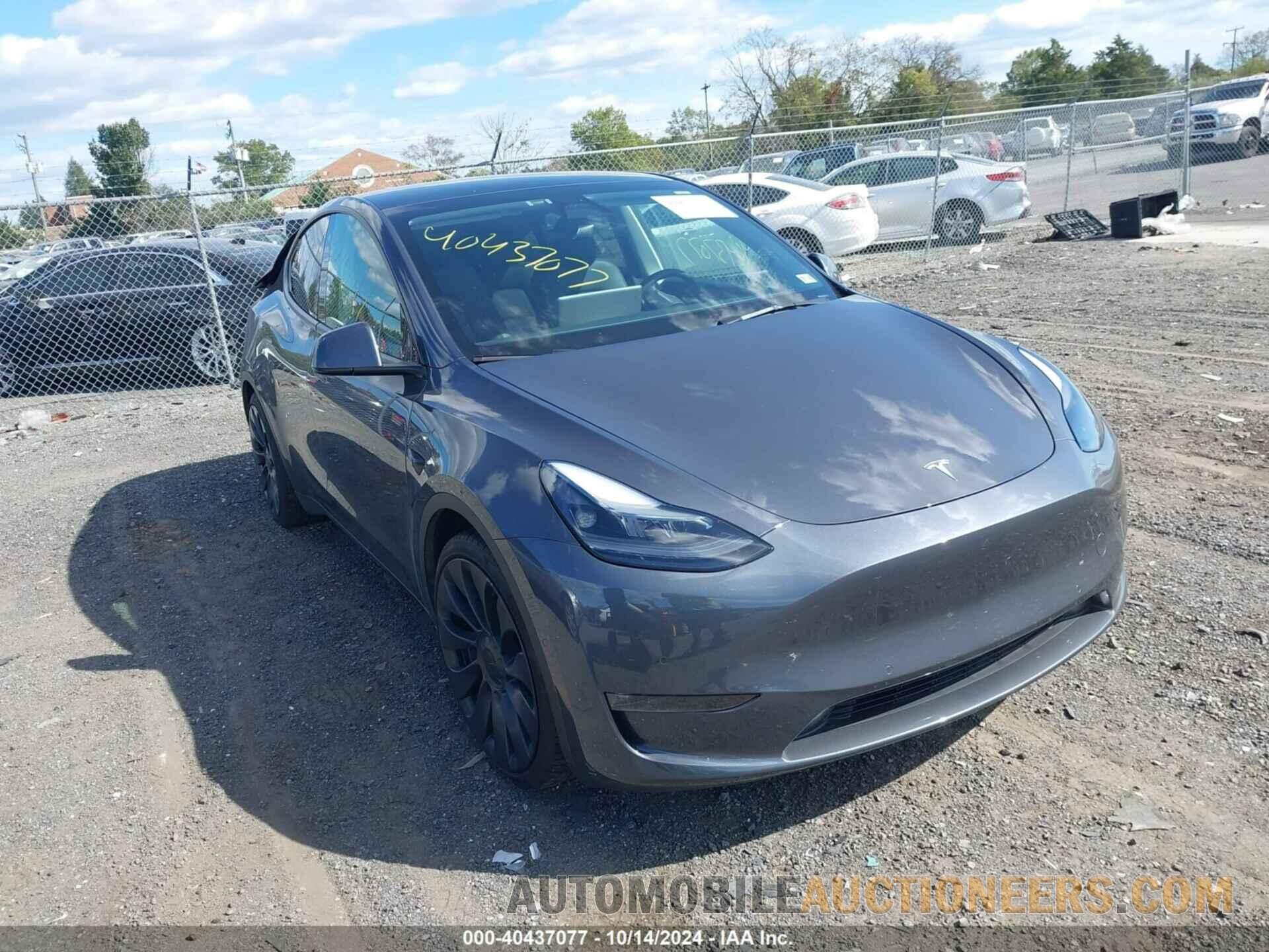 7SAYGDEF8NF467407 TESLA MODEL Y 2022