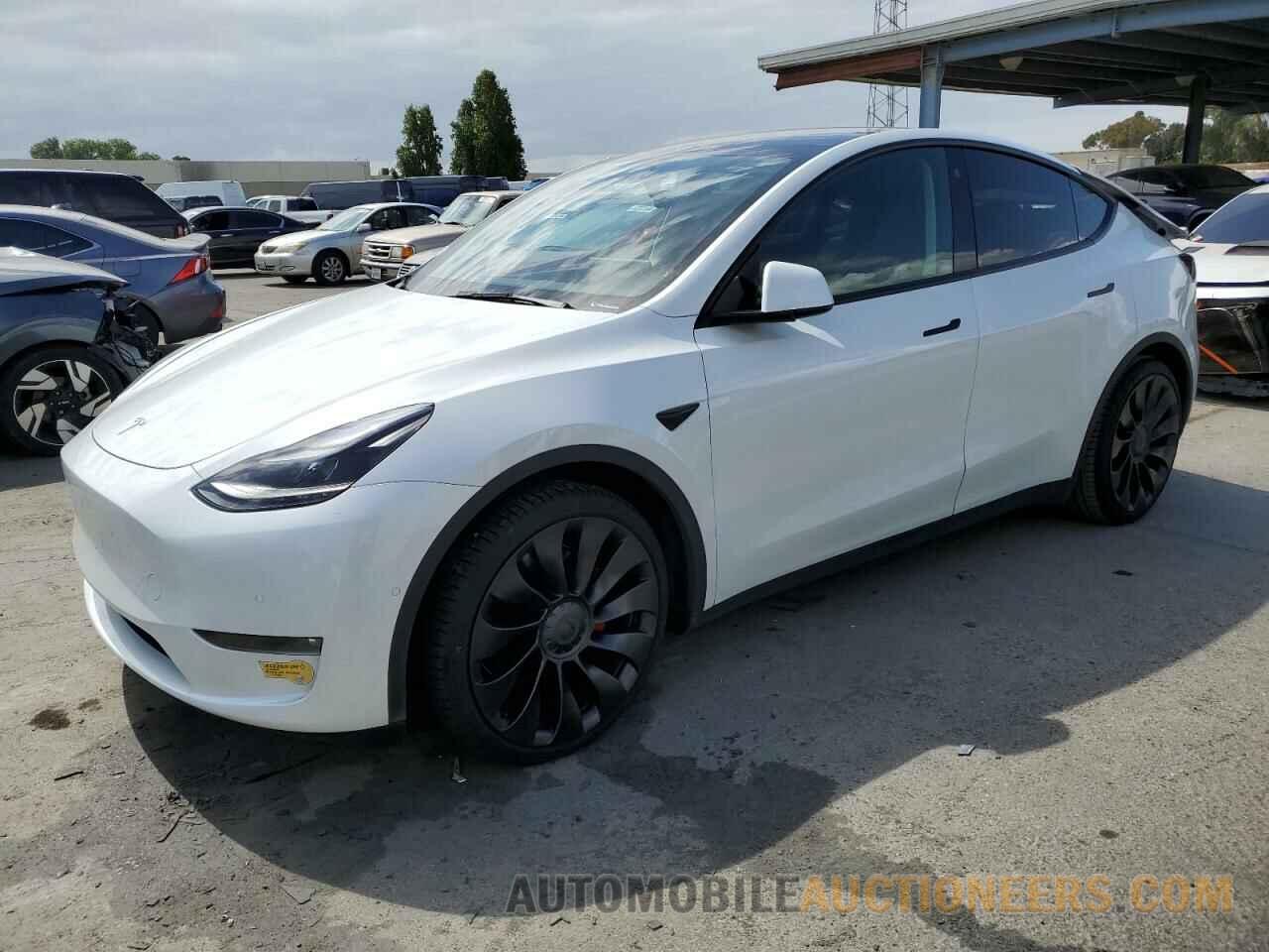 7SAYGDEF8NF467763 TESLA MODEL Y 2022